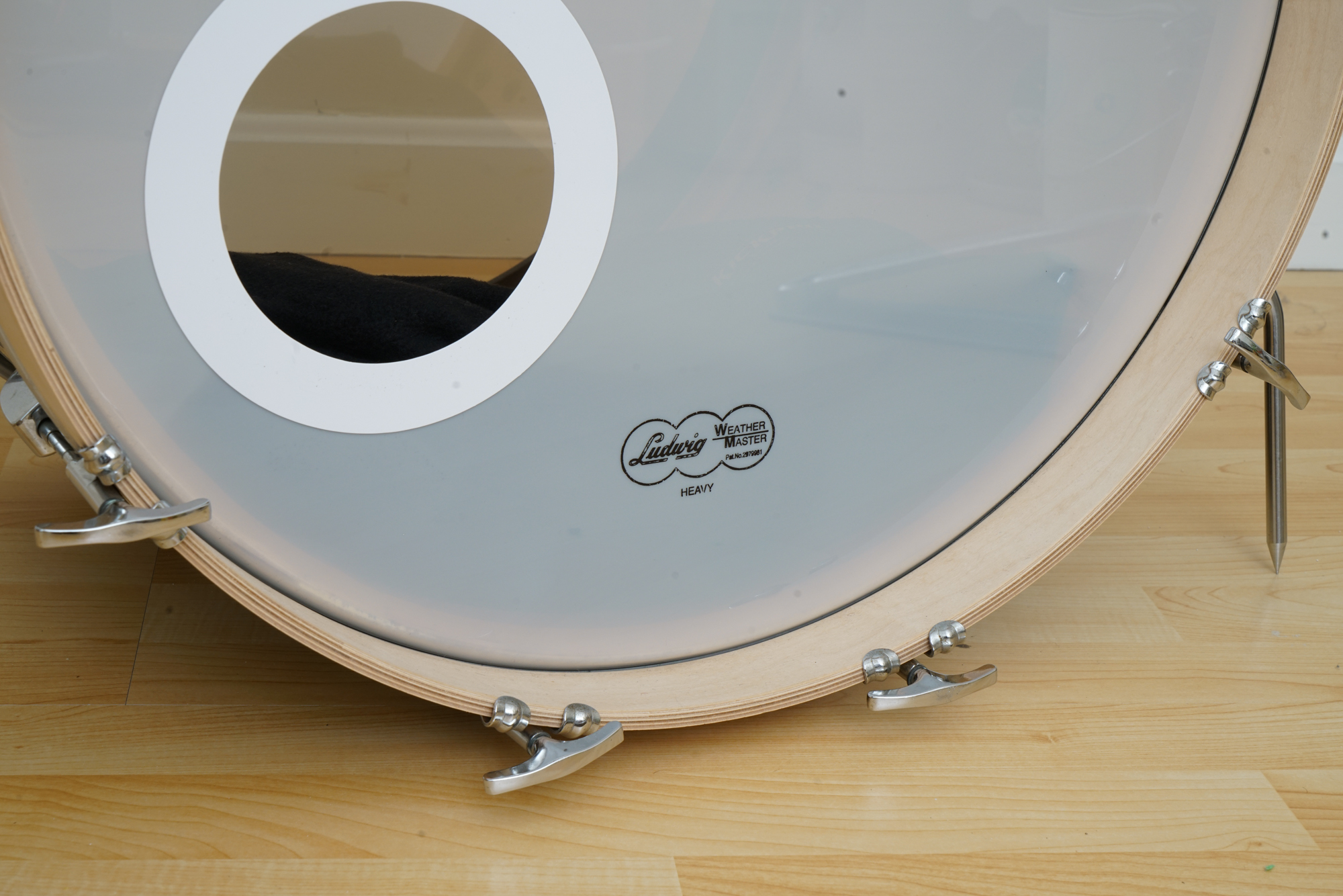 Ludwig Partial Drum Kit with Pearl Drum Pedal