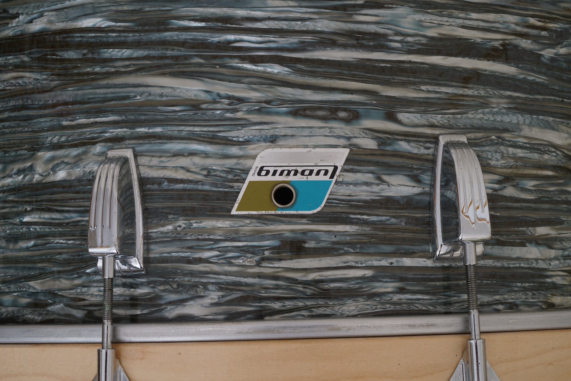 Ludwig Partial Drum Kit with Pearl Drum Pedal