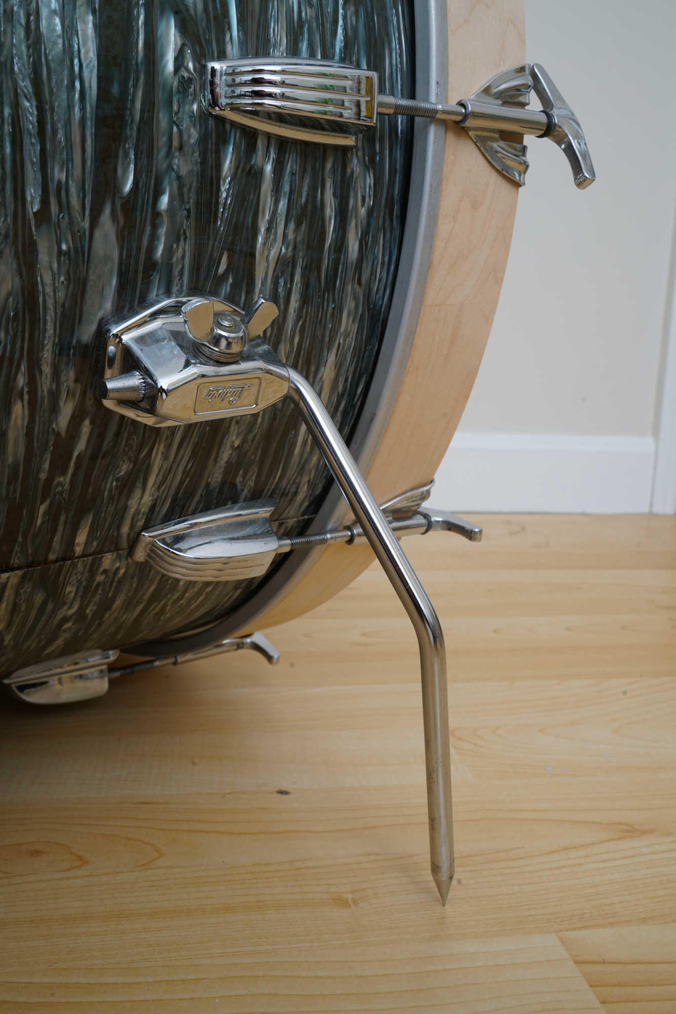 Ludwig Partial Drum Kit with Pearl Drum Pedal