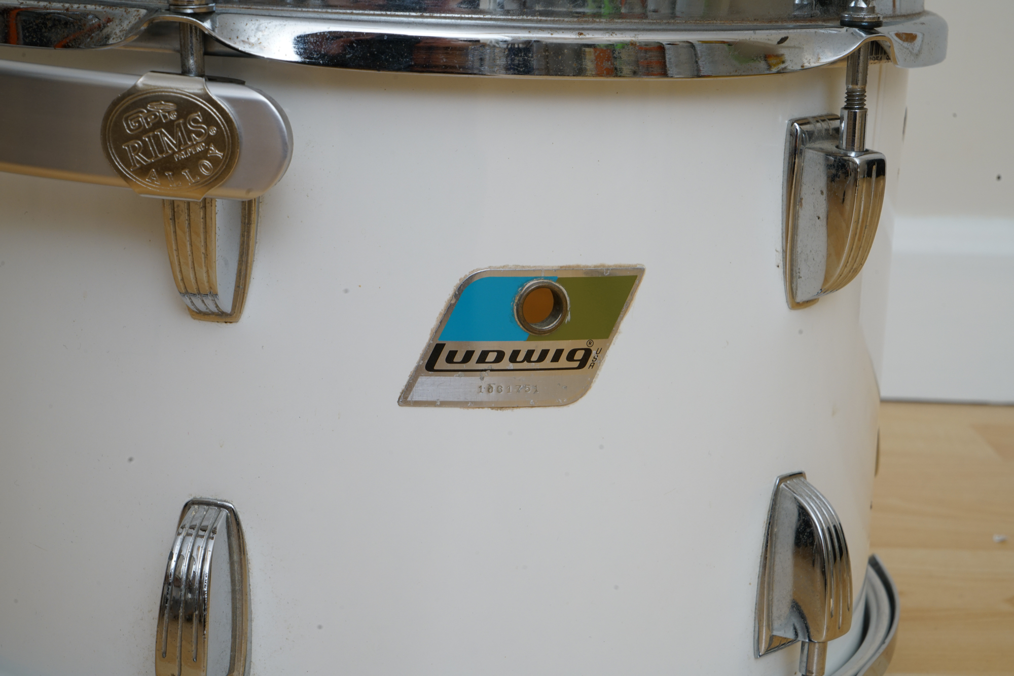 Ludwig Partial Drum Kit with Pearl Drum Pedal