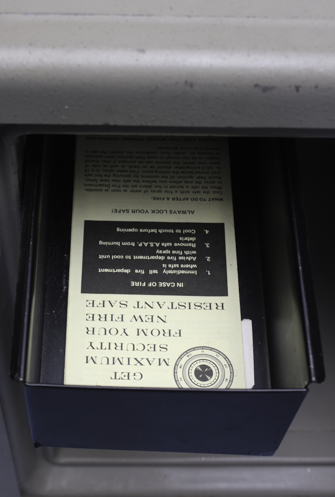 Vintage Sentry Fire Resistant Combination Safe