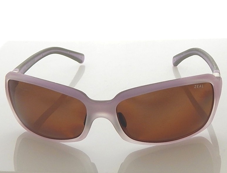 Zeal Lavender and Gray Zeta Polarized Sunglasses