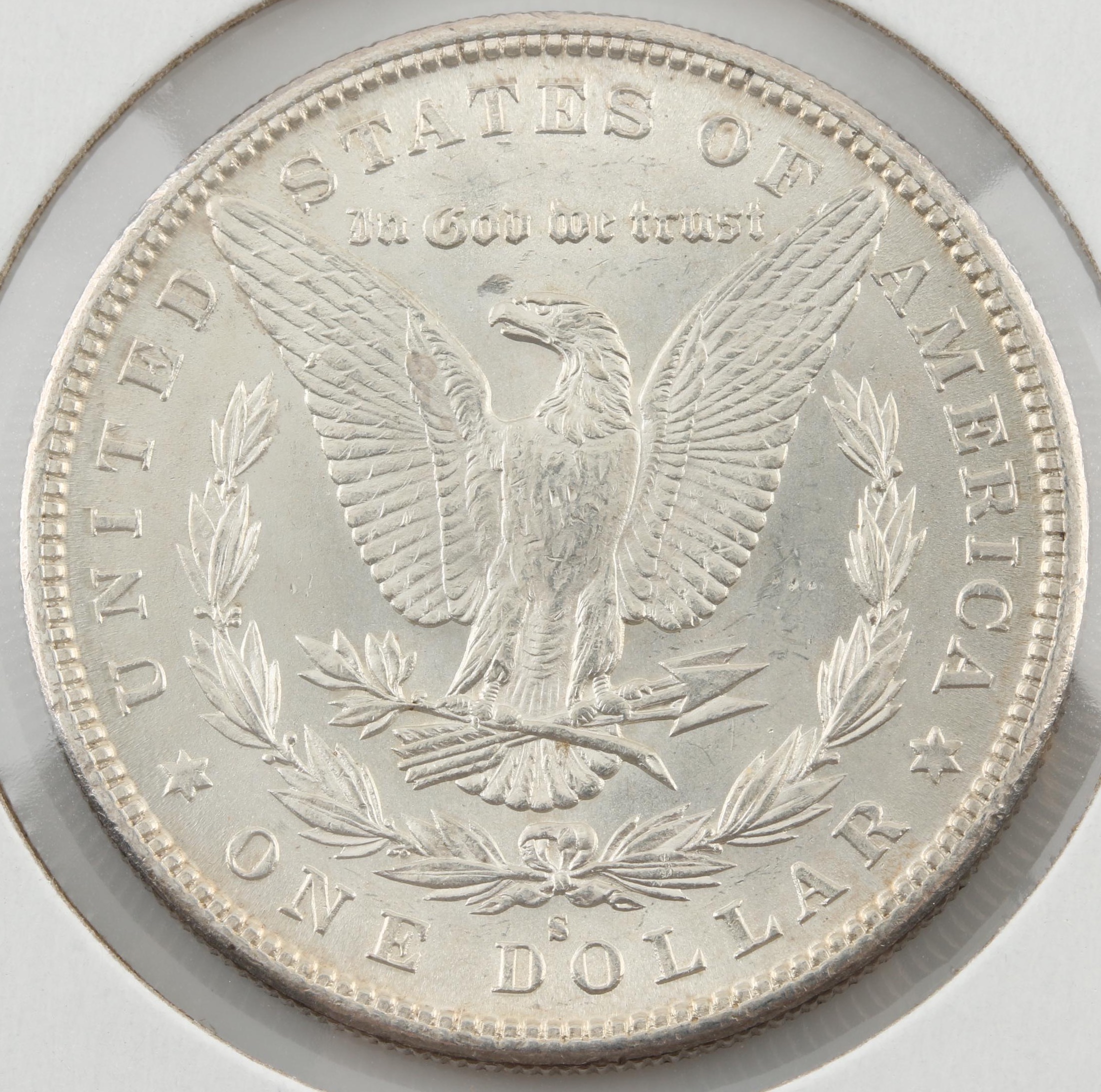 1880-S Silver Morgan Dollar