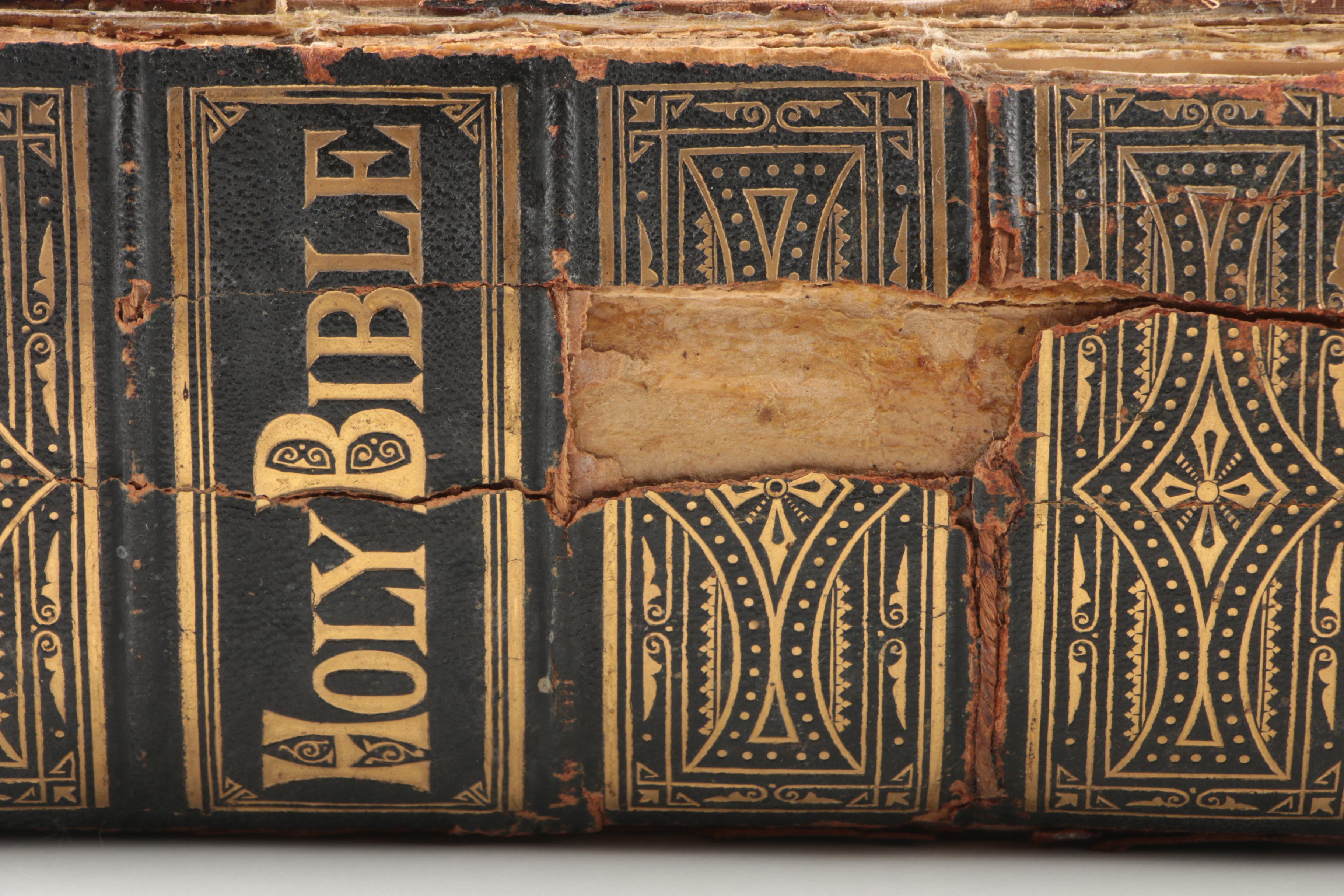 19th Century "The Self-Interpreting Family Bible"