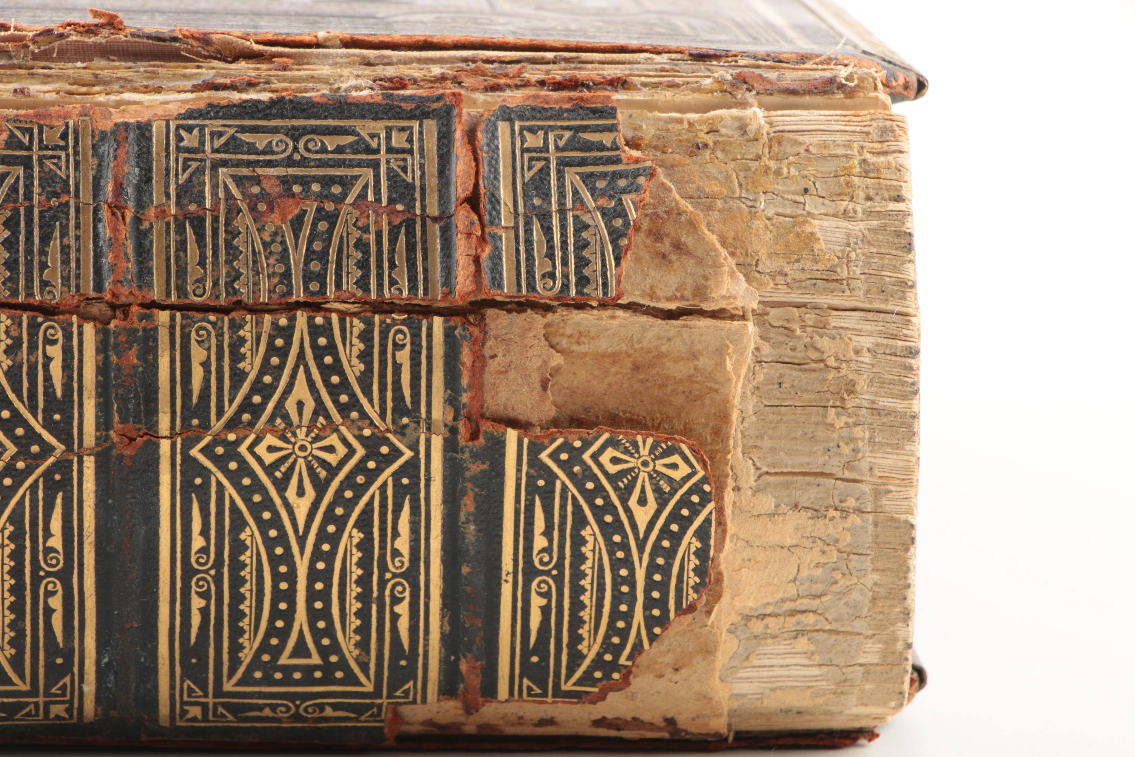 19th Century "The Self-Interpreting Family Bible"