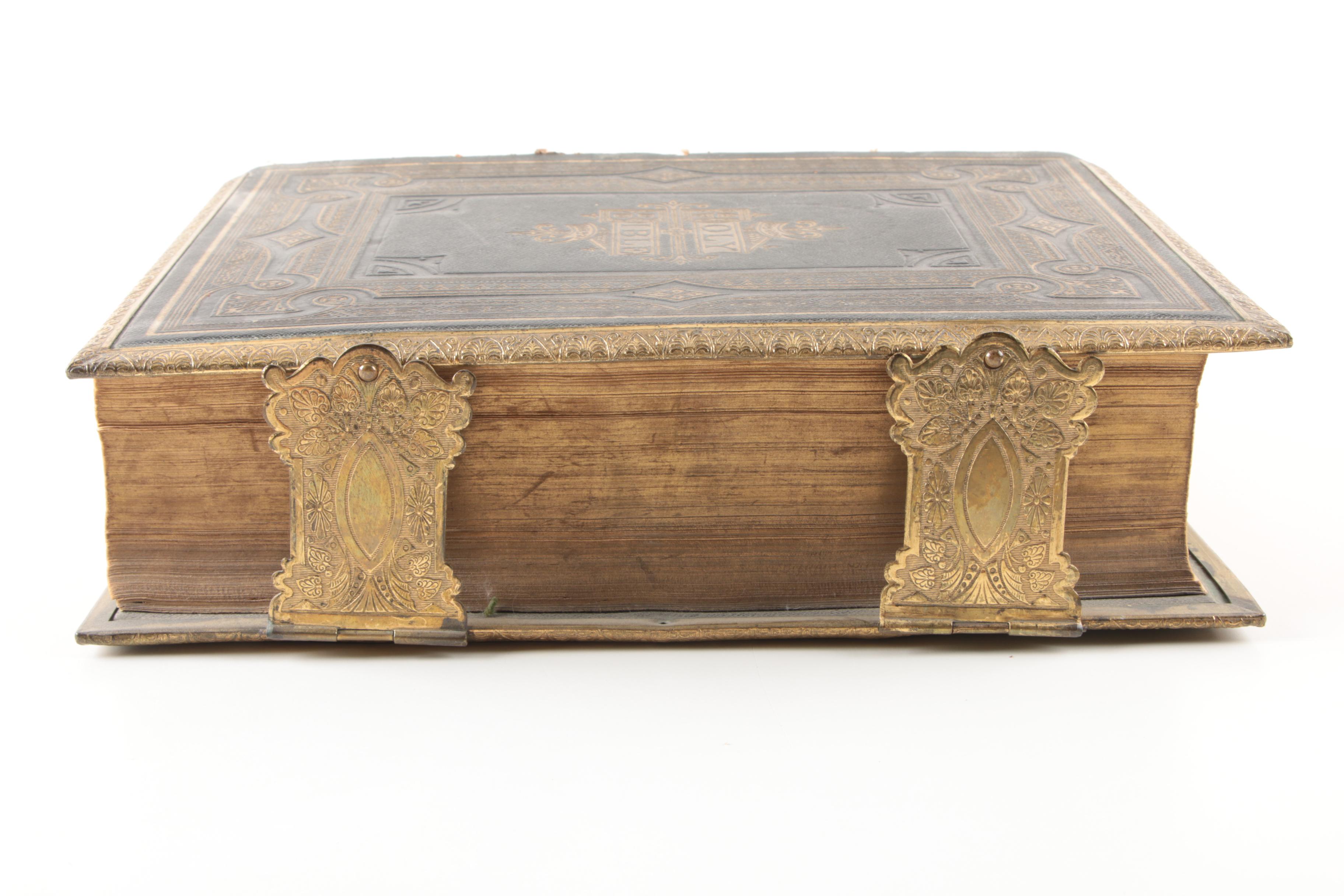 19th Century "The Self-Interpreting Family Bible"