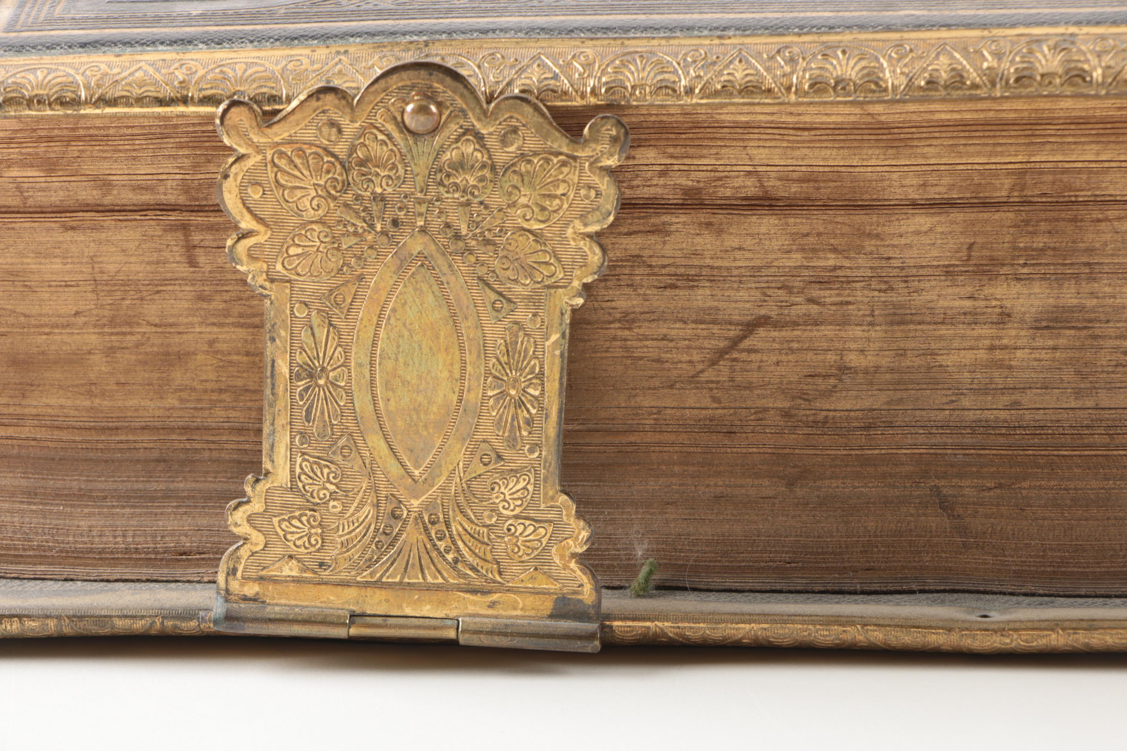 19th Century "The Self-Interpreting Family Bible"