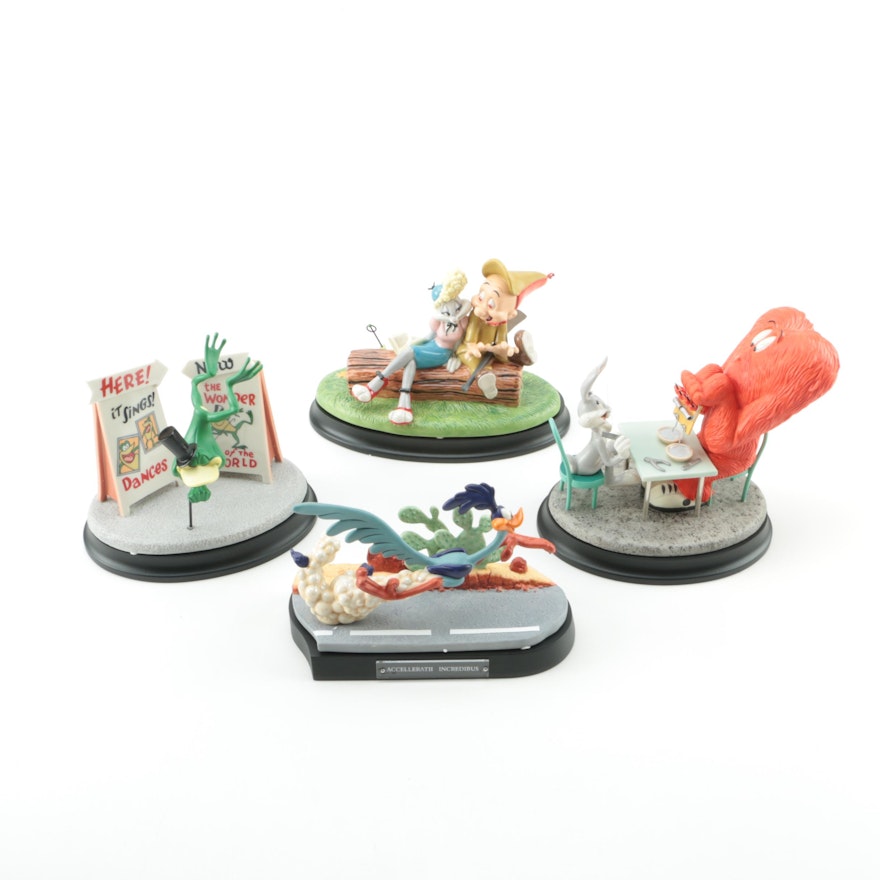 Collection of Four Looney Toons Goebel Figurines