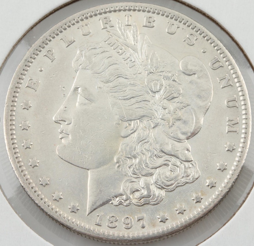 1897-S Silver Morgan Dollar