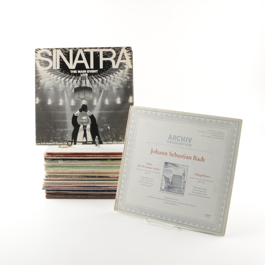Vintage Records Featuring Jazz, Folk, Musicals and More