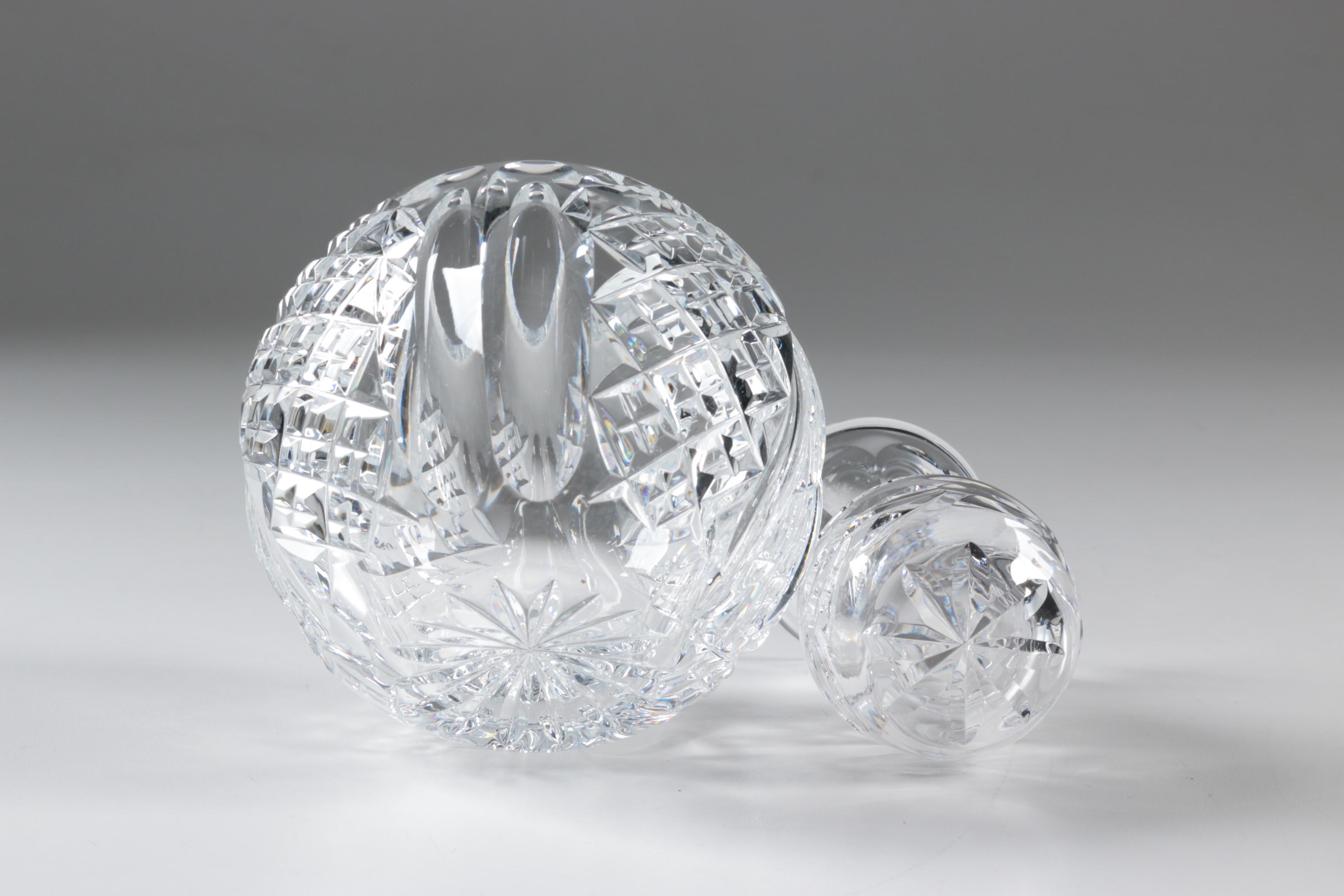 Waterford Crystal Vases and Ash Receiver