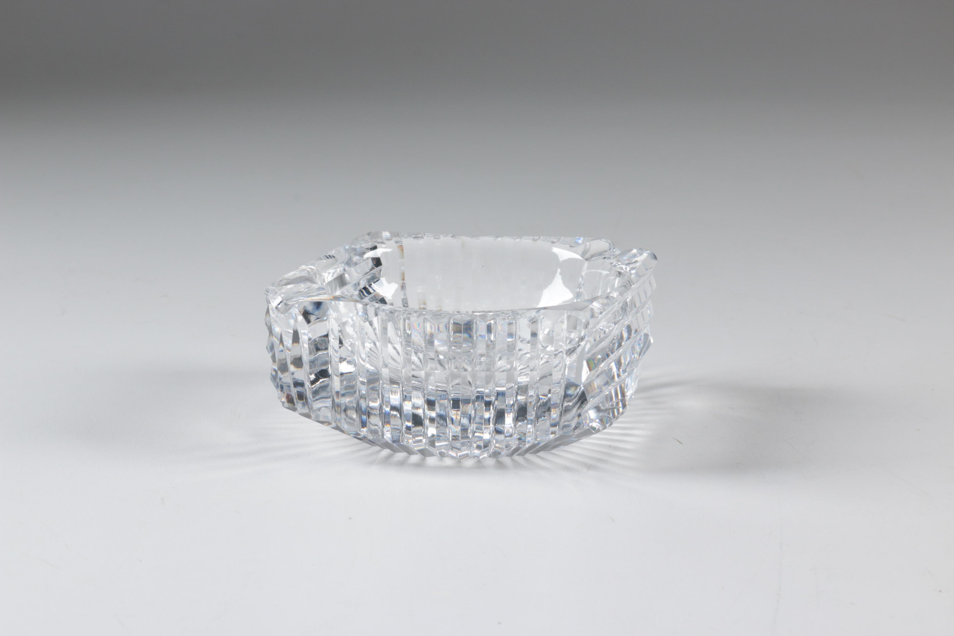 Waterford Crystal Vases and Ash Receiver