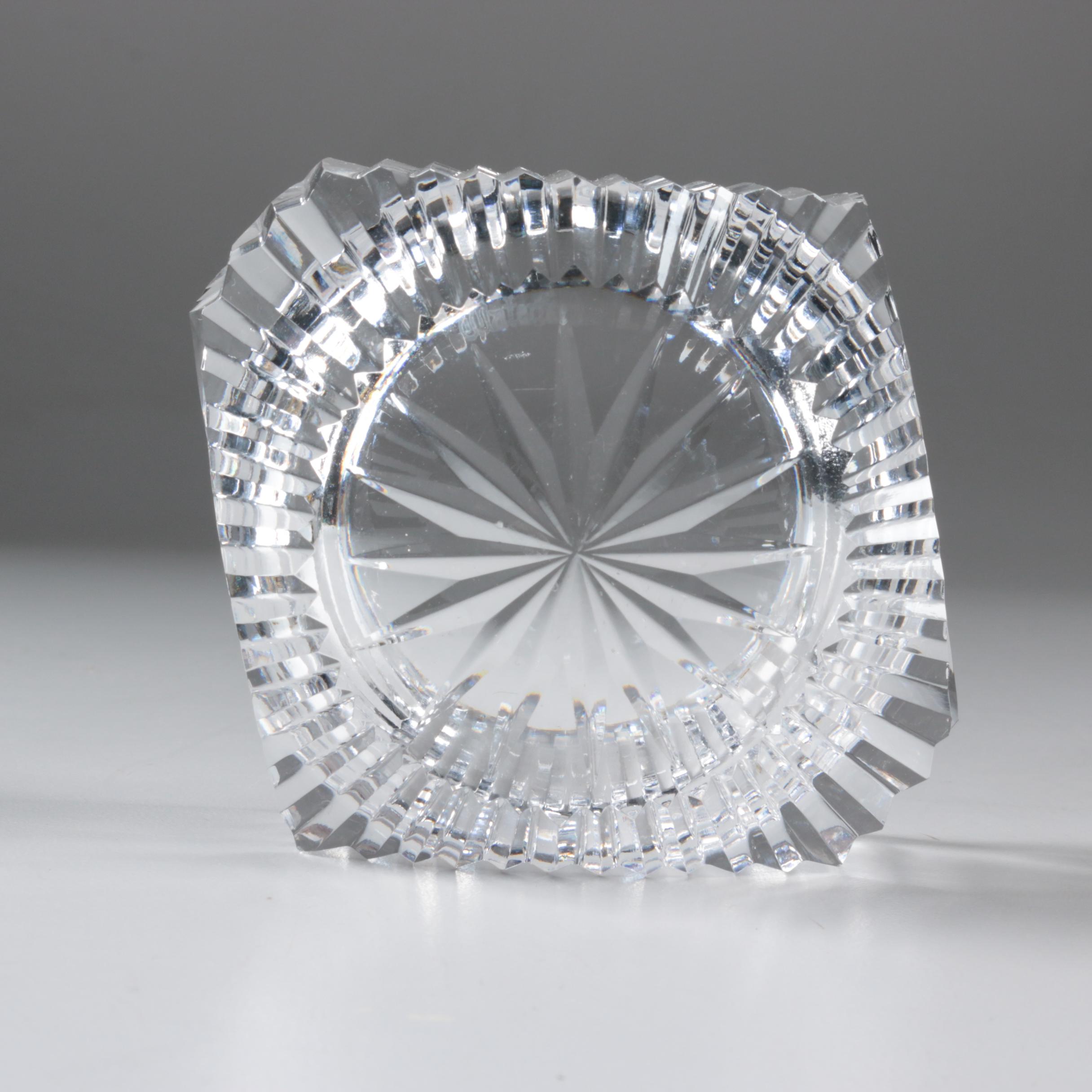 Waterford Crystal Vases and Ash Receiver