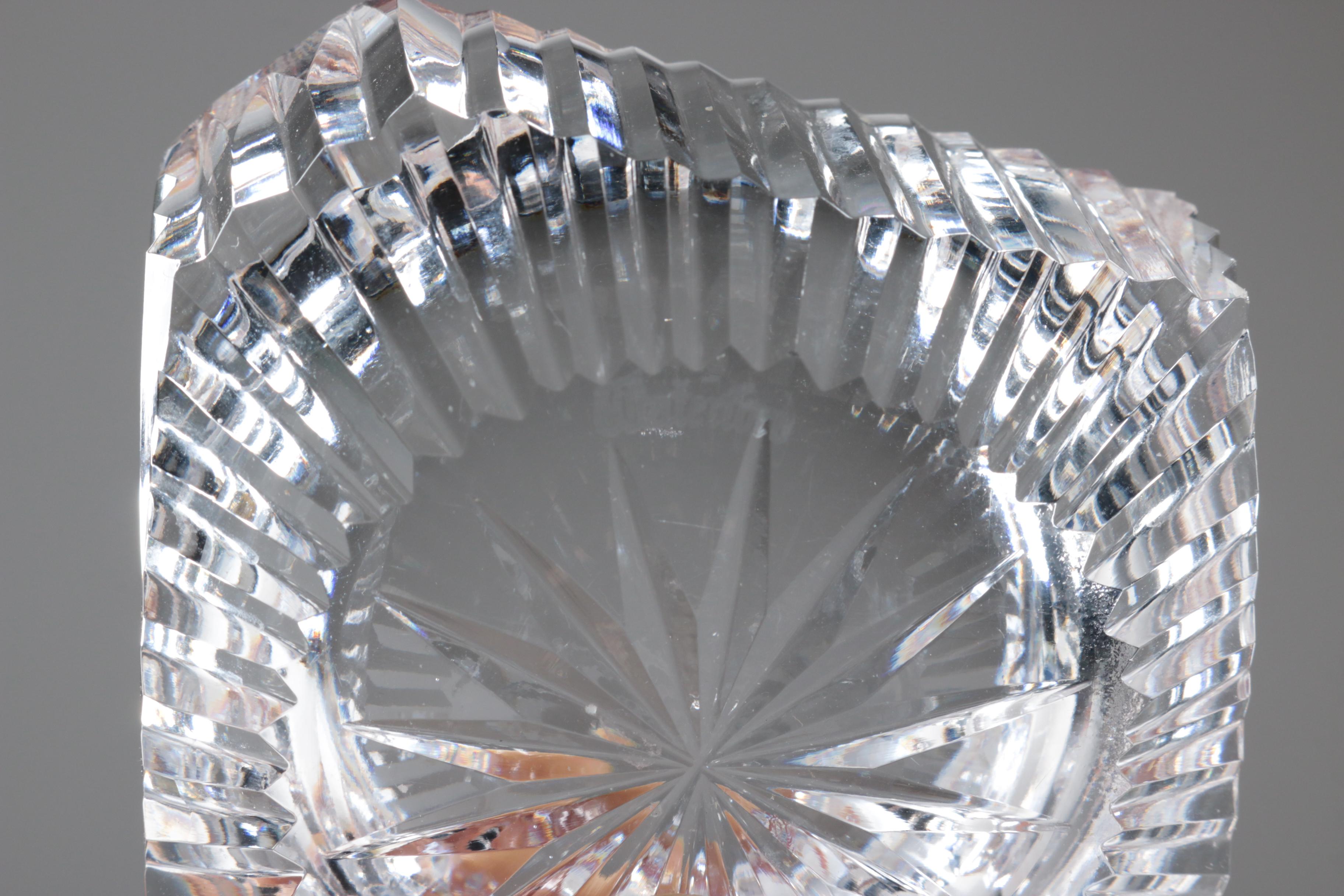 Waterford Crystal Vases and Ash Receiver