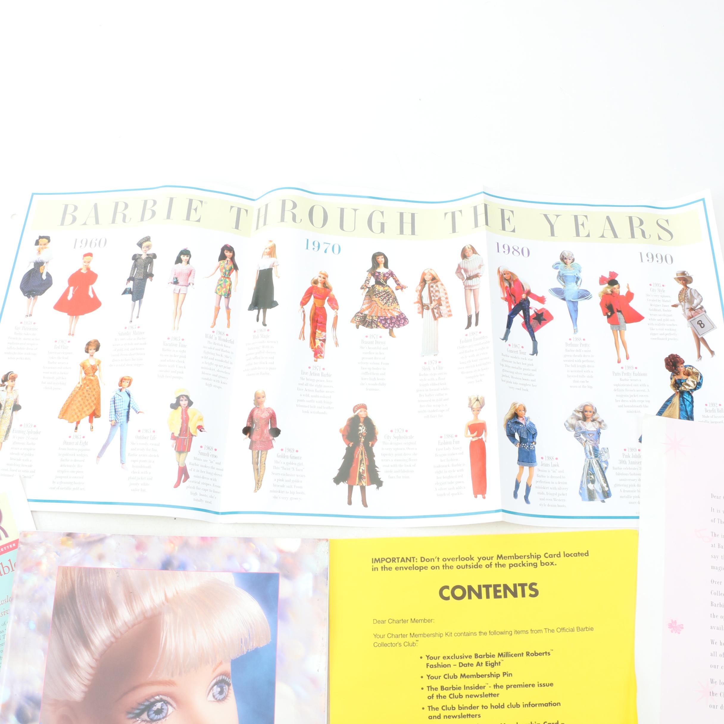 Mattel "Barbie 50th Anniversary" and "Golden Anniversary" Dolls
