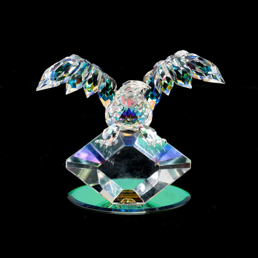 Limited Edition Gina Truex Crystal Eagle Figurine