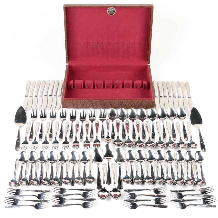 Wallace "North Star" Stainless Steel Flatware Set