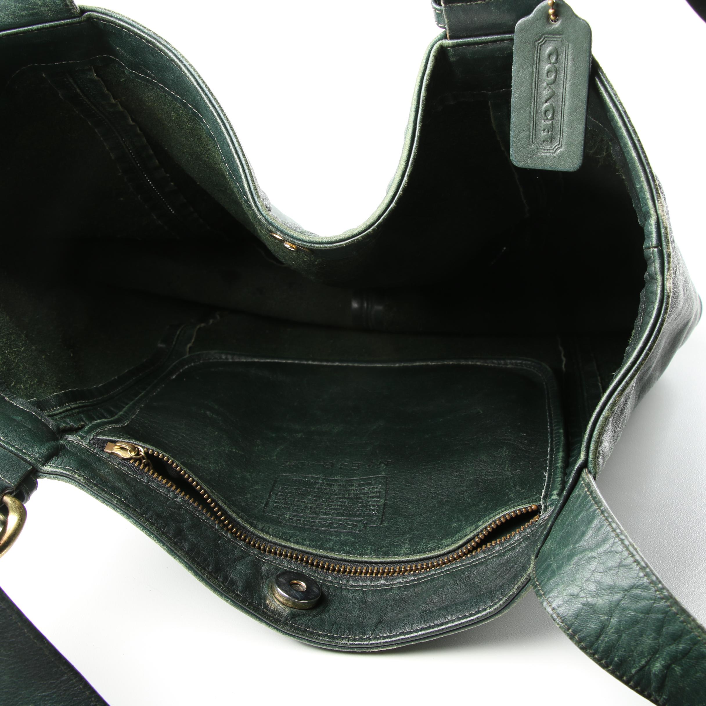 1994 Coach Soho Leather Bucket Tote