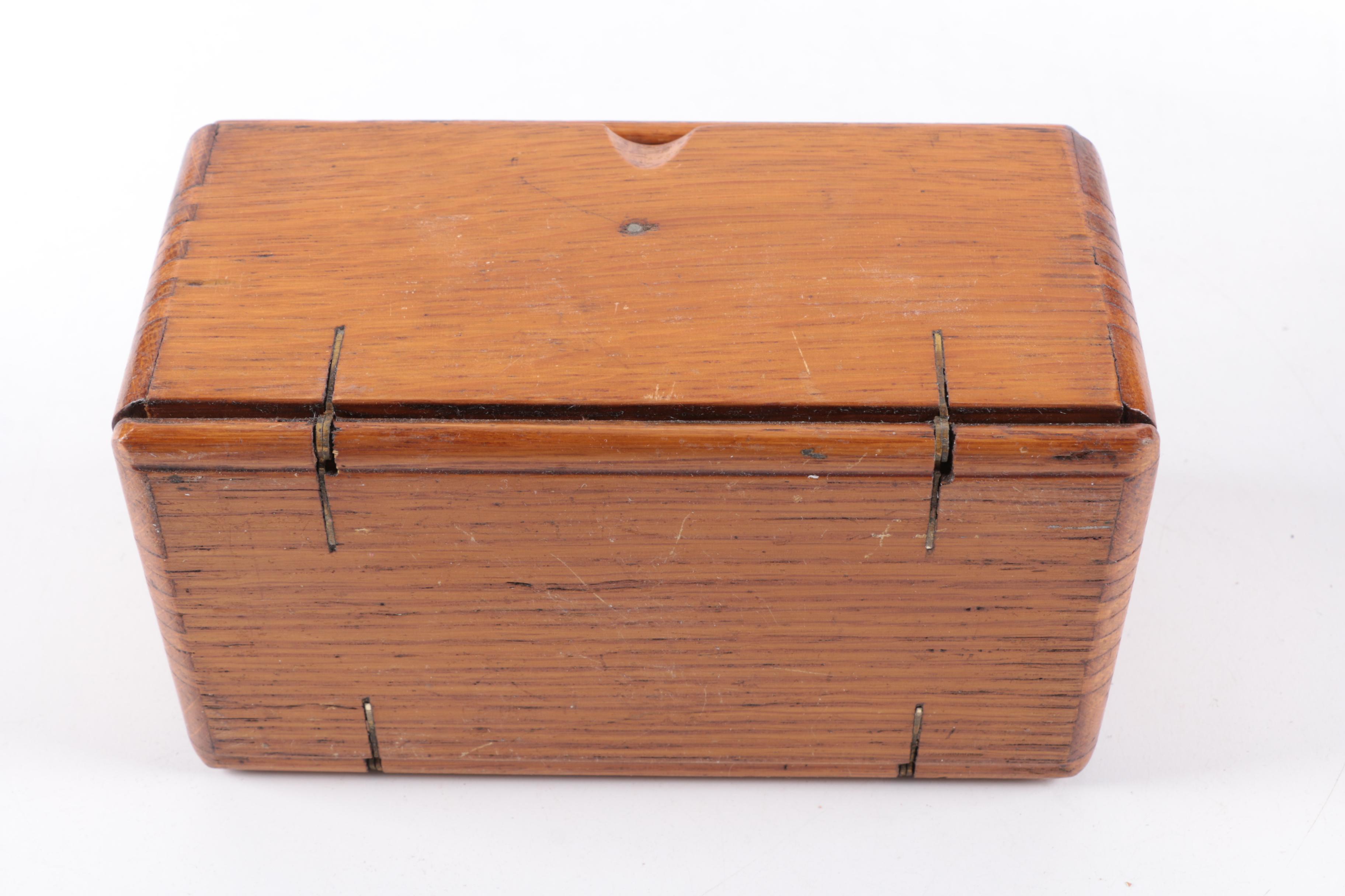 Vintage Singer Sewing Machine Puzzle Boxes