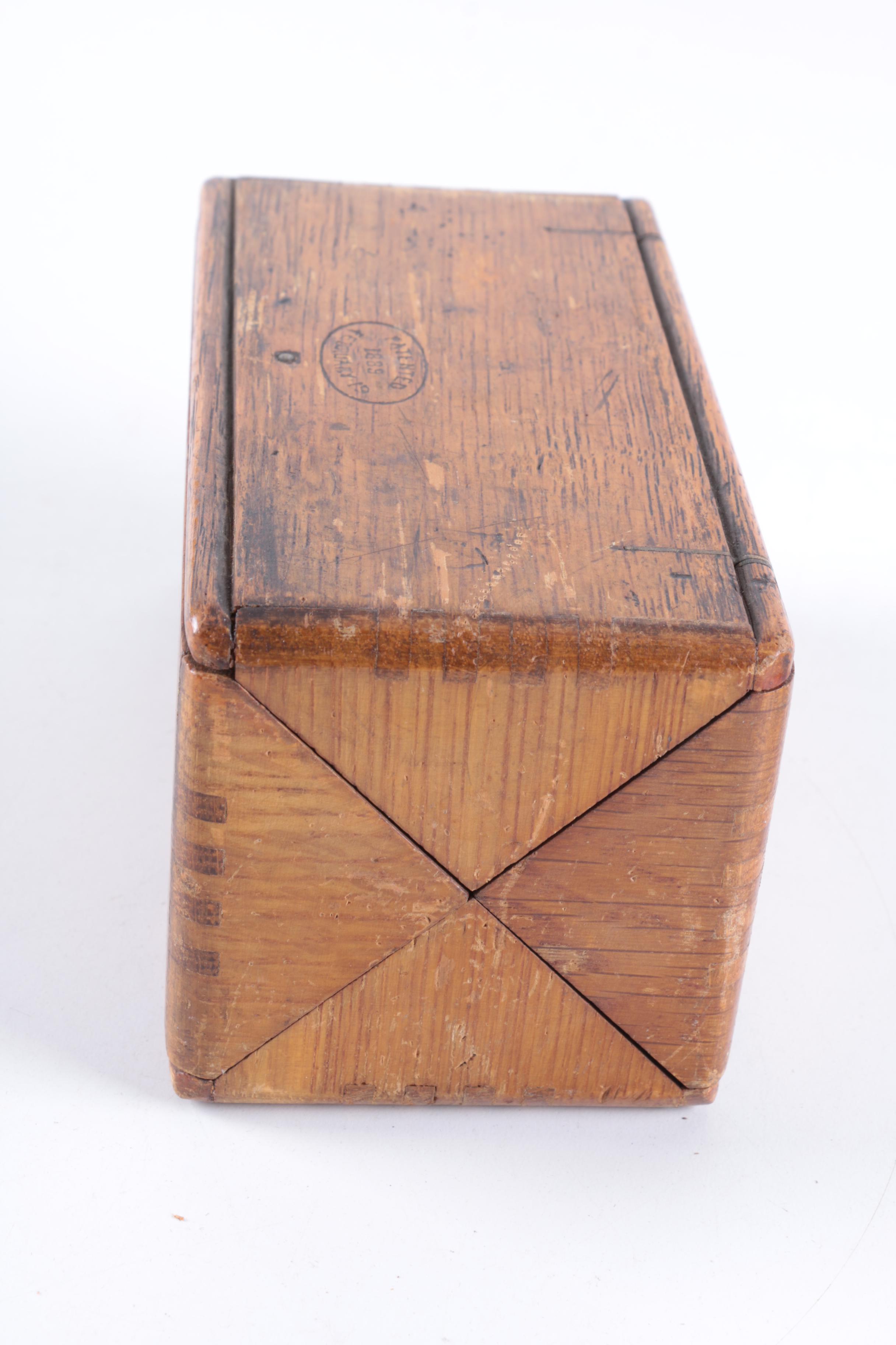 Vintage Singer Sewing Machine Puzzle Boxes