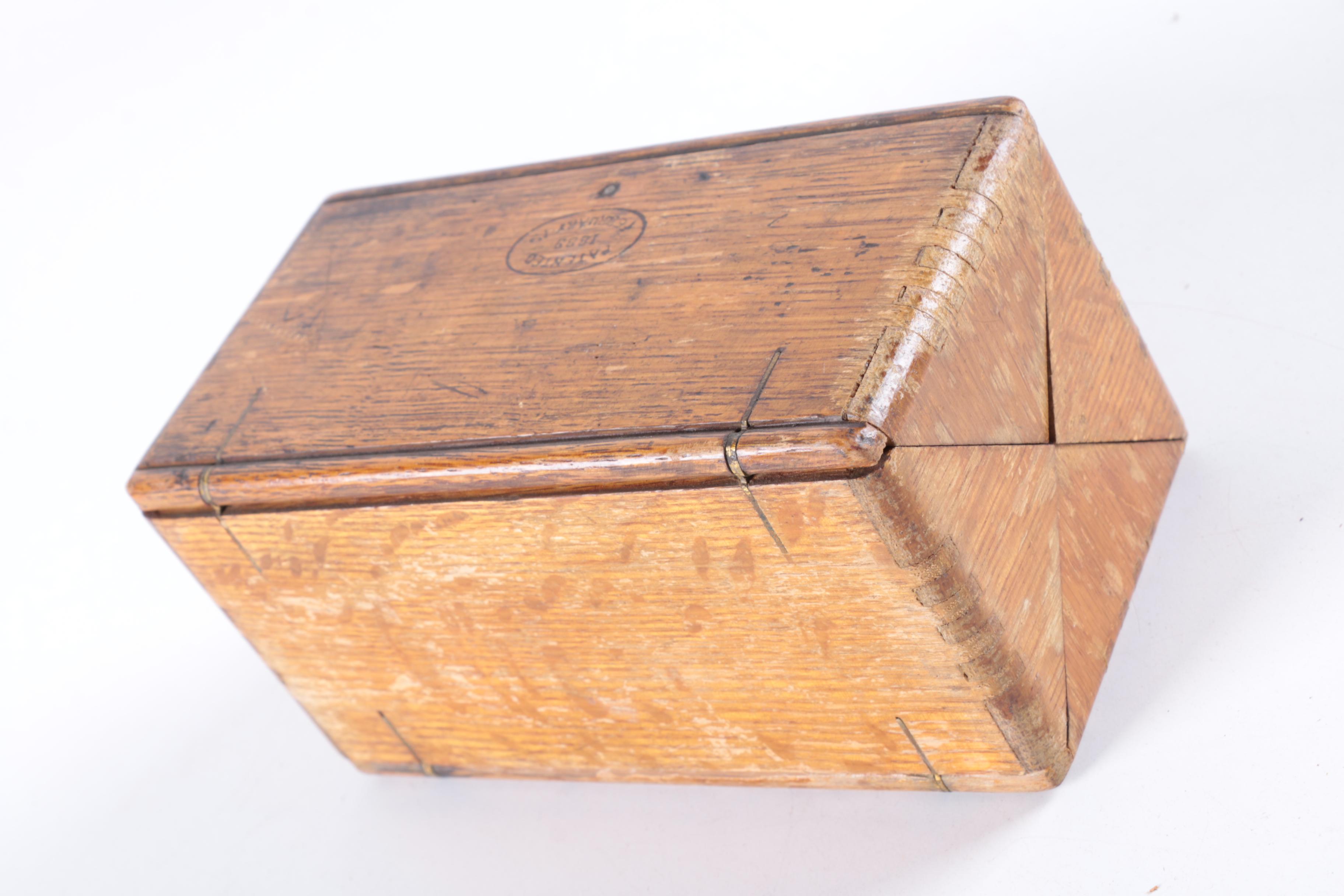 Vintage Singer Sewing Machine Puzzle Boxes