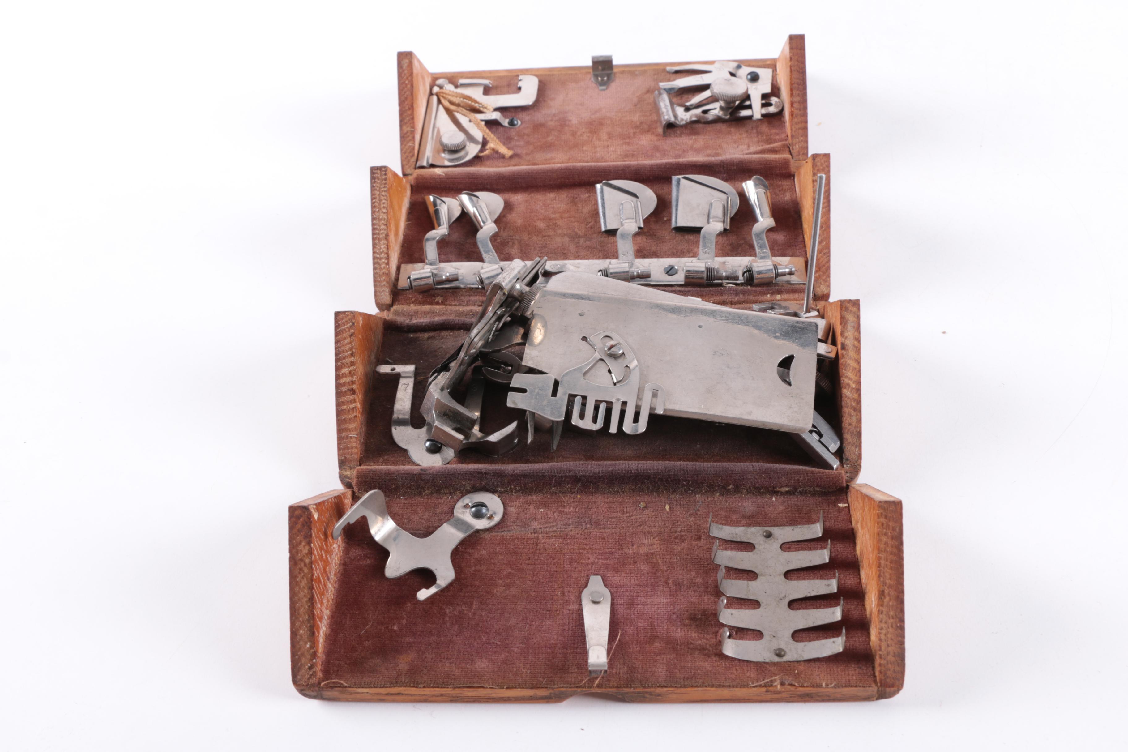 Vintage Singer Sewing Machine Puzzle Boxes