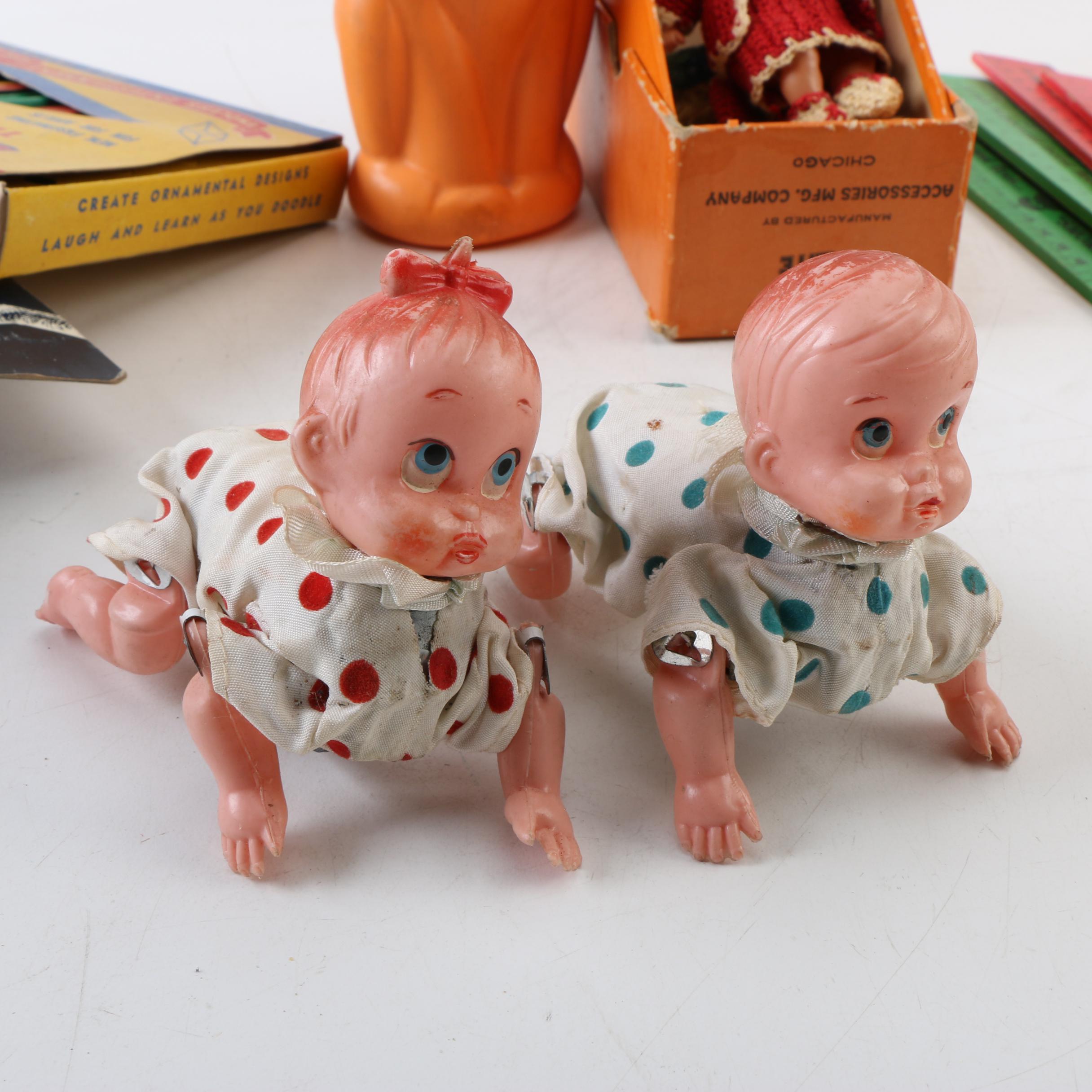 E.T. Collectibles, Vintage Vinyl Dolls, Doodle Stix and Other Toys