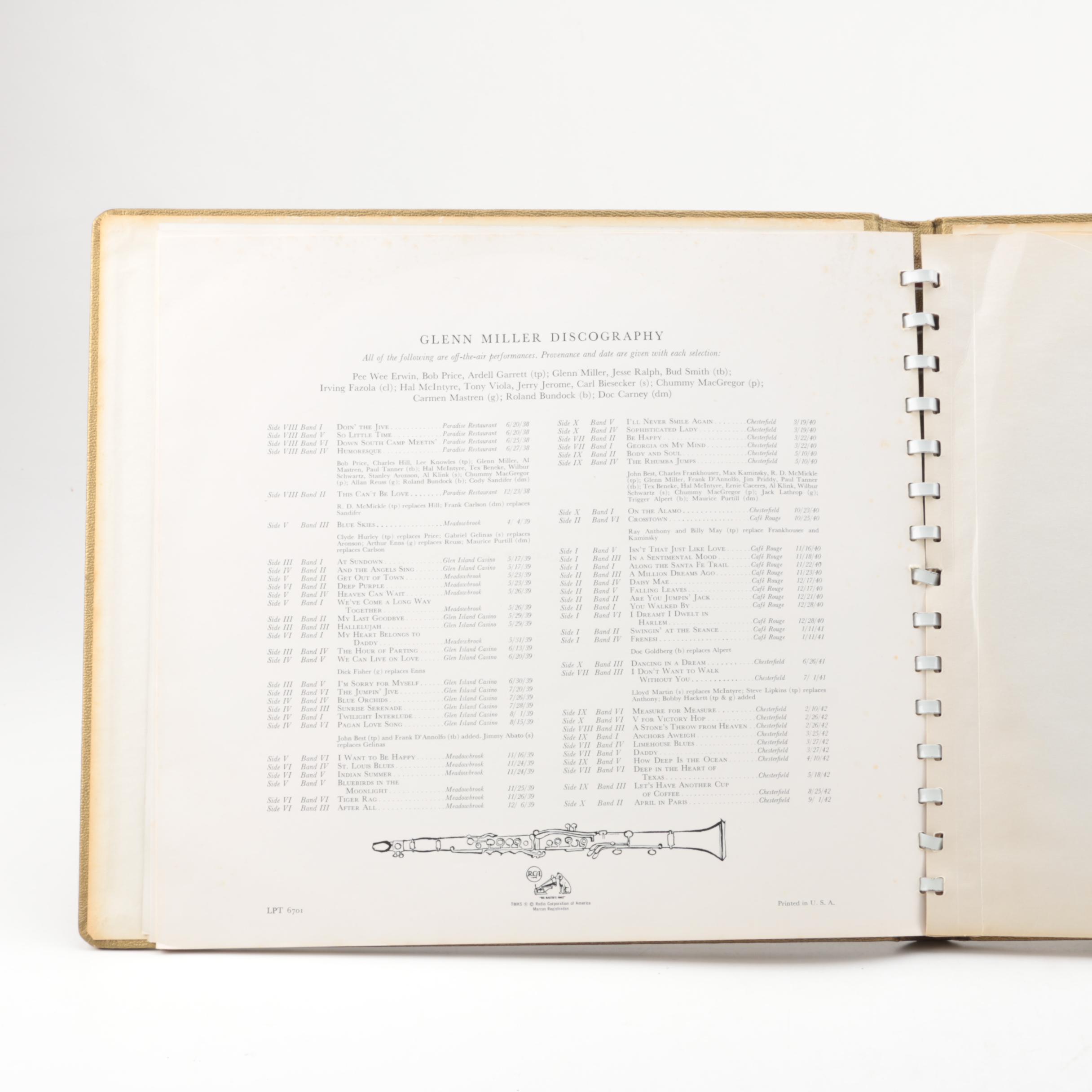 Limited Edition Glenn Miller and His Orchestra, Volume Two Boxed Record Set