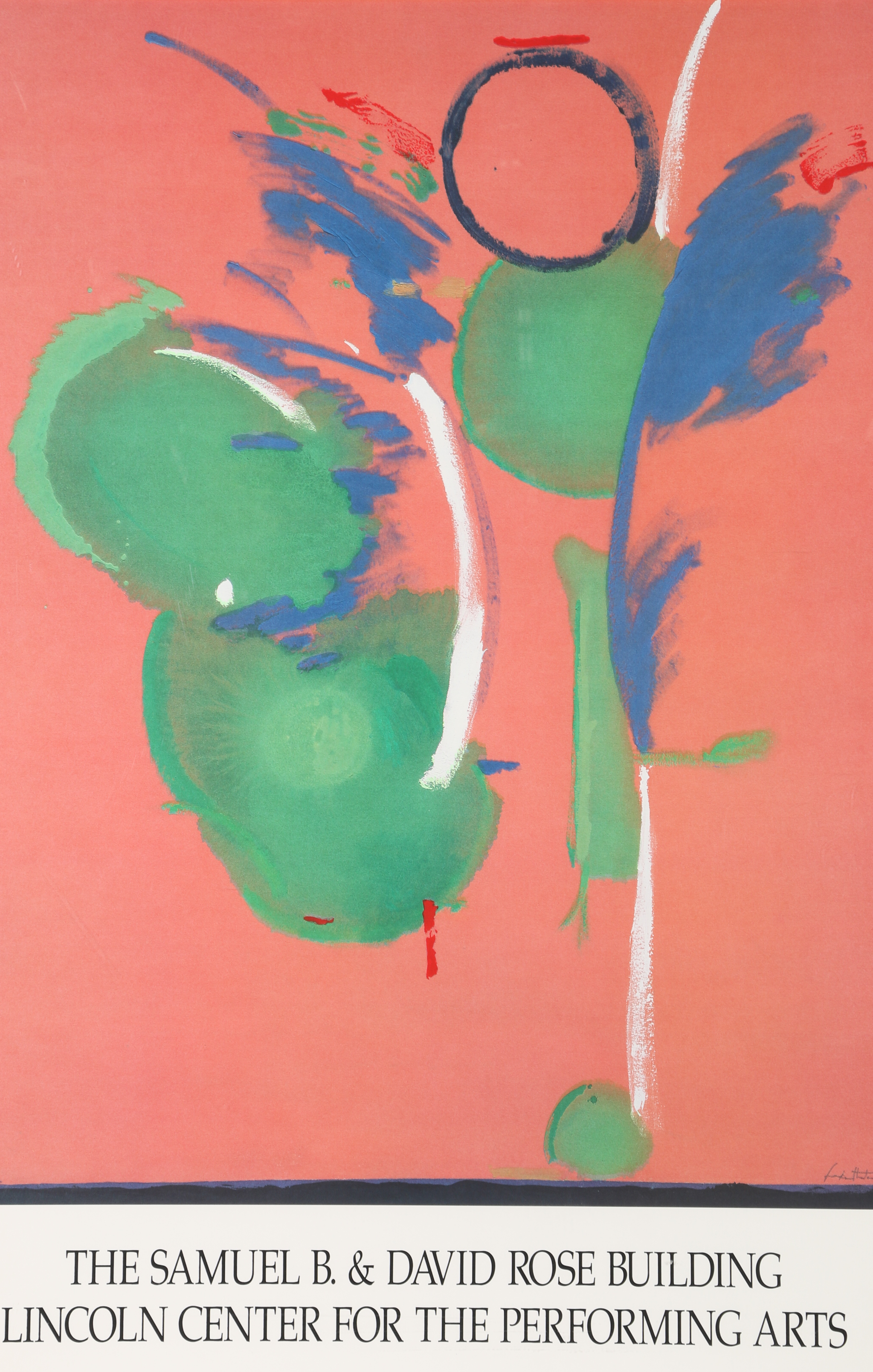 Offset Lithograph Poster After Helen Frankenthaler "Mary, Mary"