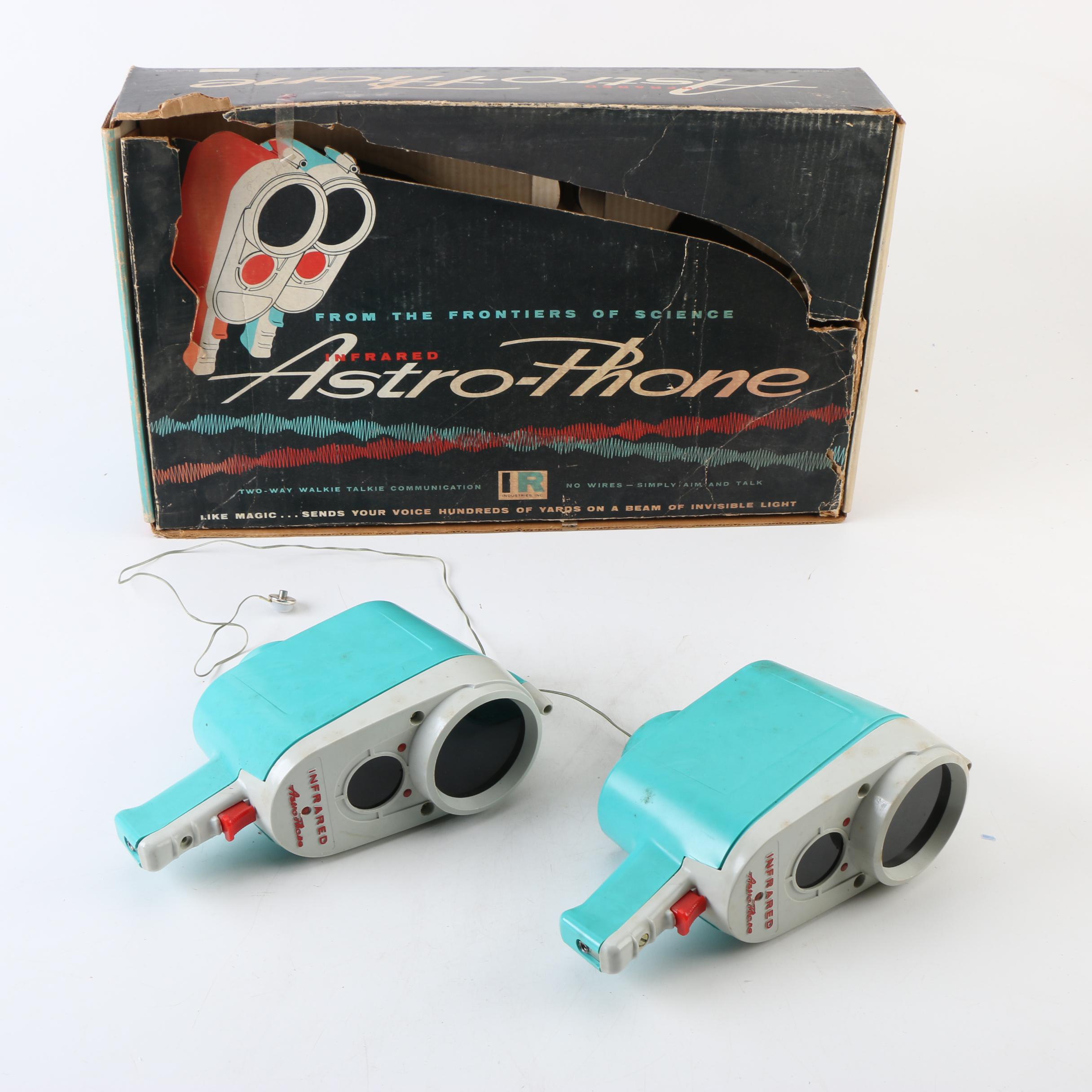 1960s Infrared Industries Inc. "Astro-Phone" Walkie Talkies