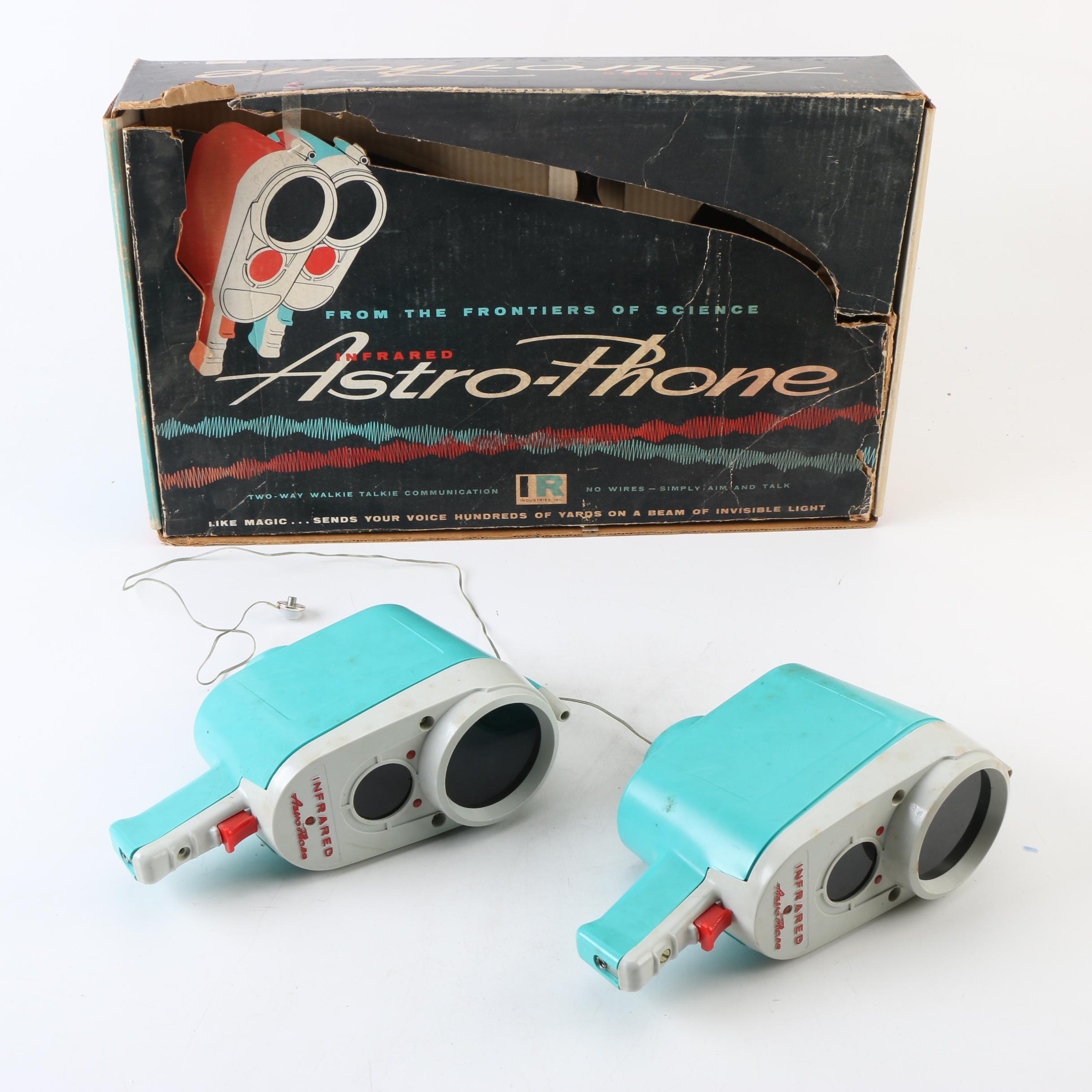 1960s Infrared Industries Inc. "Astro-Phone" Walkie Talkies