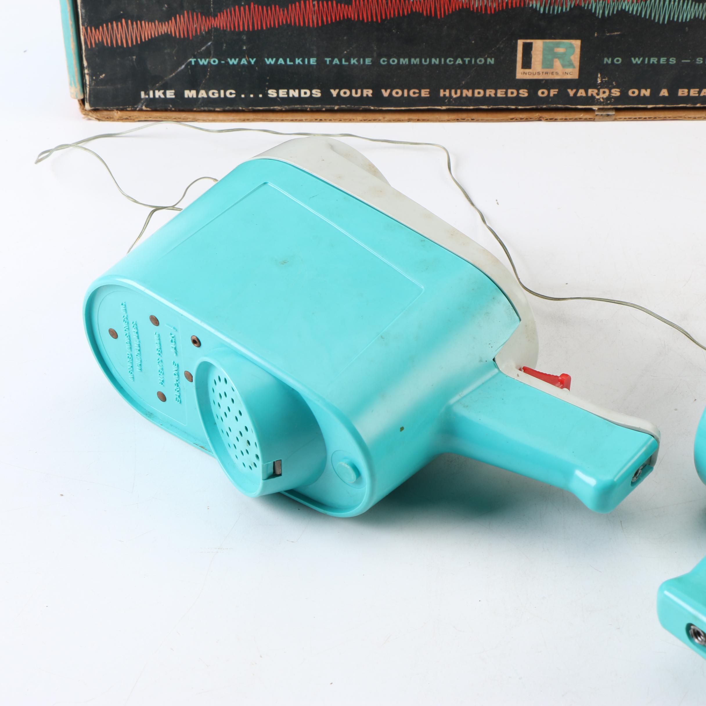 1960s Infrared Industries Inc. "Astro-Phone" Walkie Talkies
