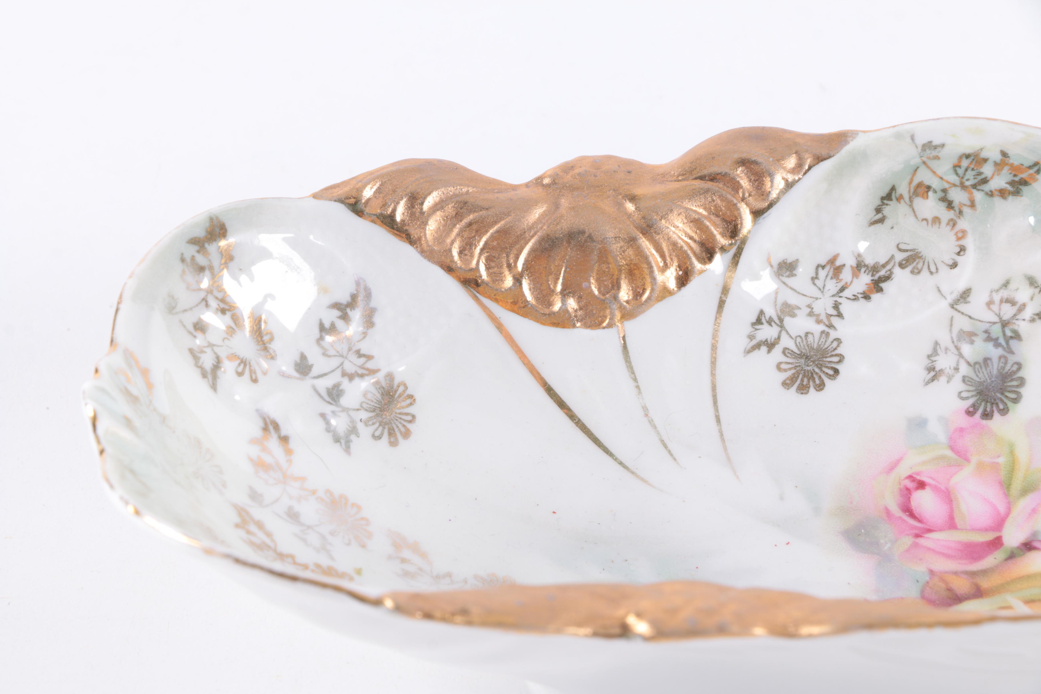 Reed & Barton Silver Plate Pitcher and Other Silver Plate and Porcelain