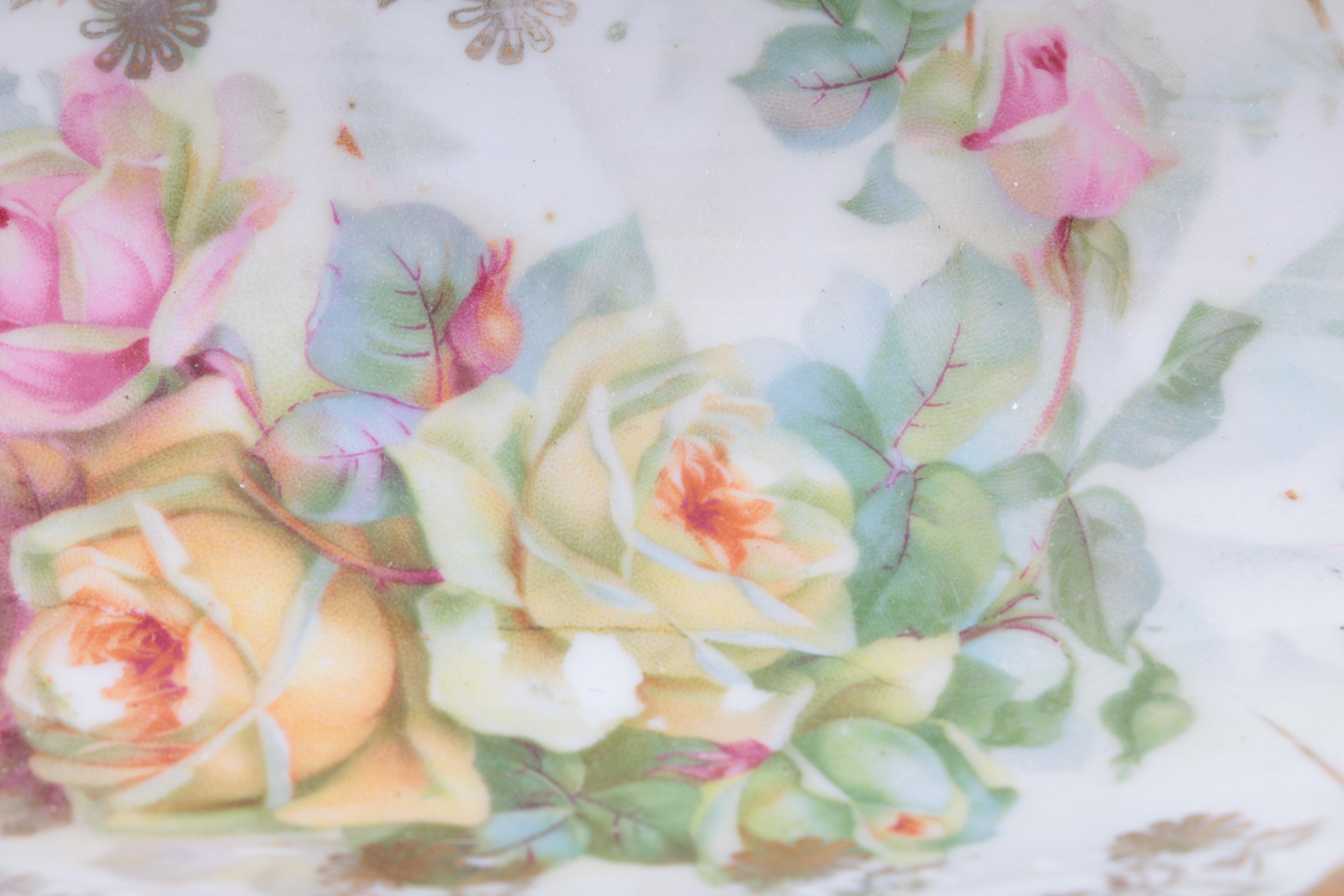 Reed & Barton Silver Plate Pitcher and Other Silver Plate and Porcelain