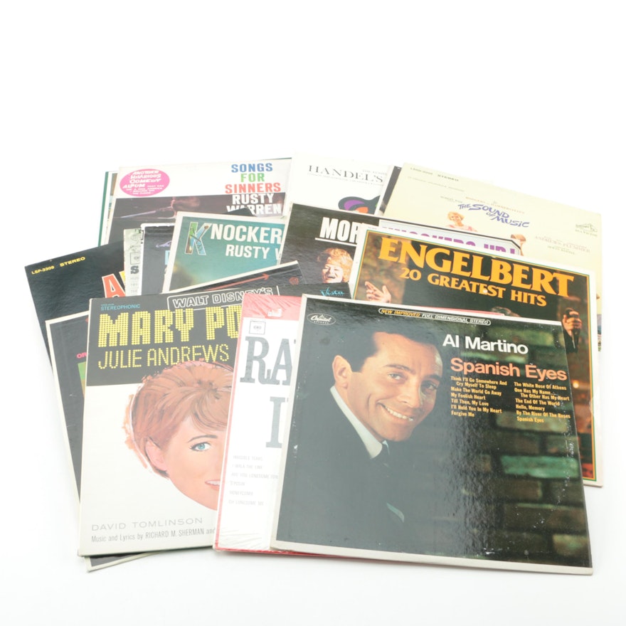 "Mary Poppins", Al Martino and Other Vintage Vinyl Records