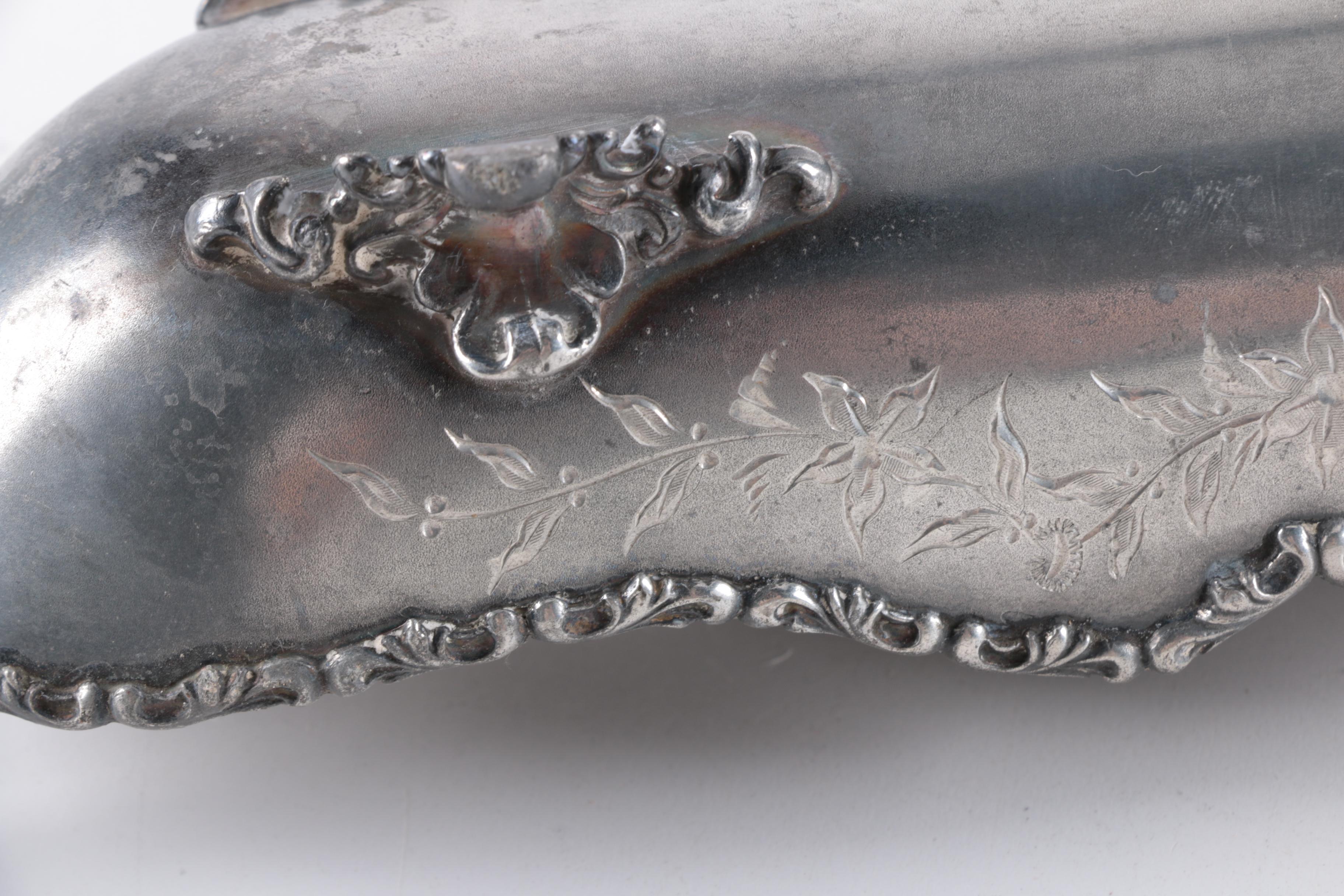 Reed & Barton Silver Plate Pitcher and Other Silver Plate and Porcelain