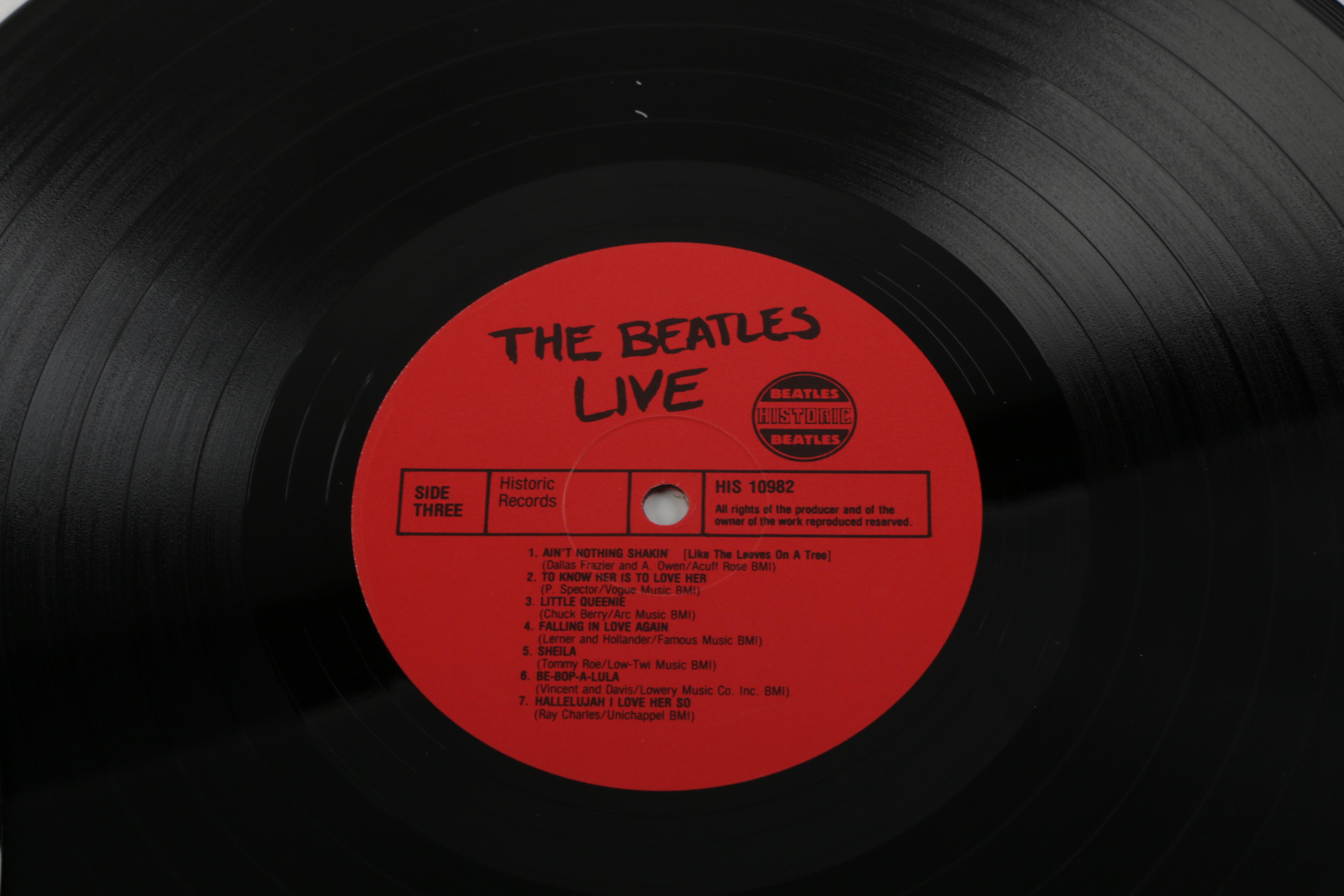 "The Beatles Live At The Star-Club In Hamburg Germany" Dutch Record Pressing