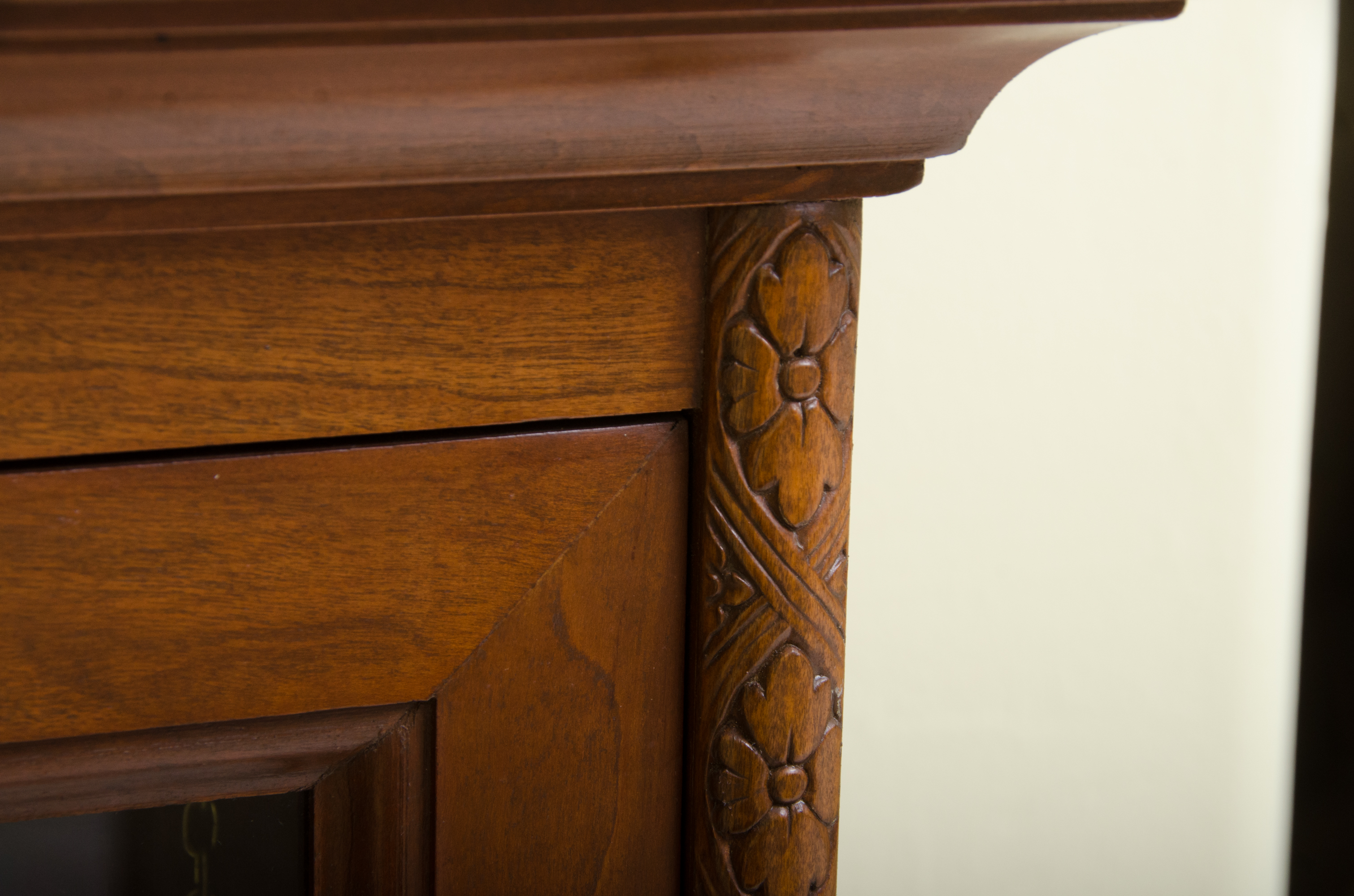 Vintage Hand-Crafted Urgos Grandfather Clock