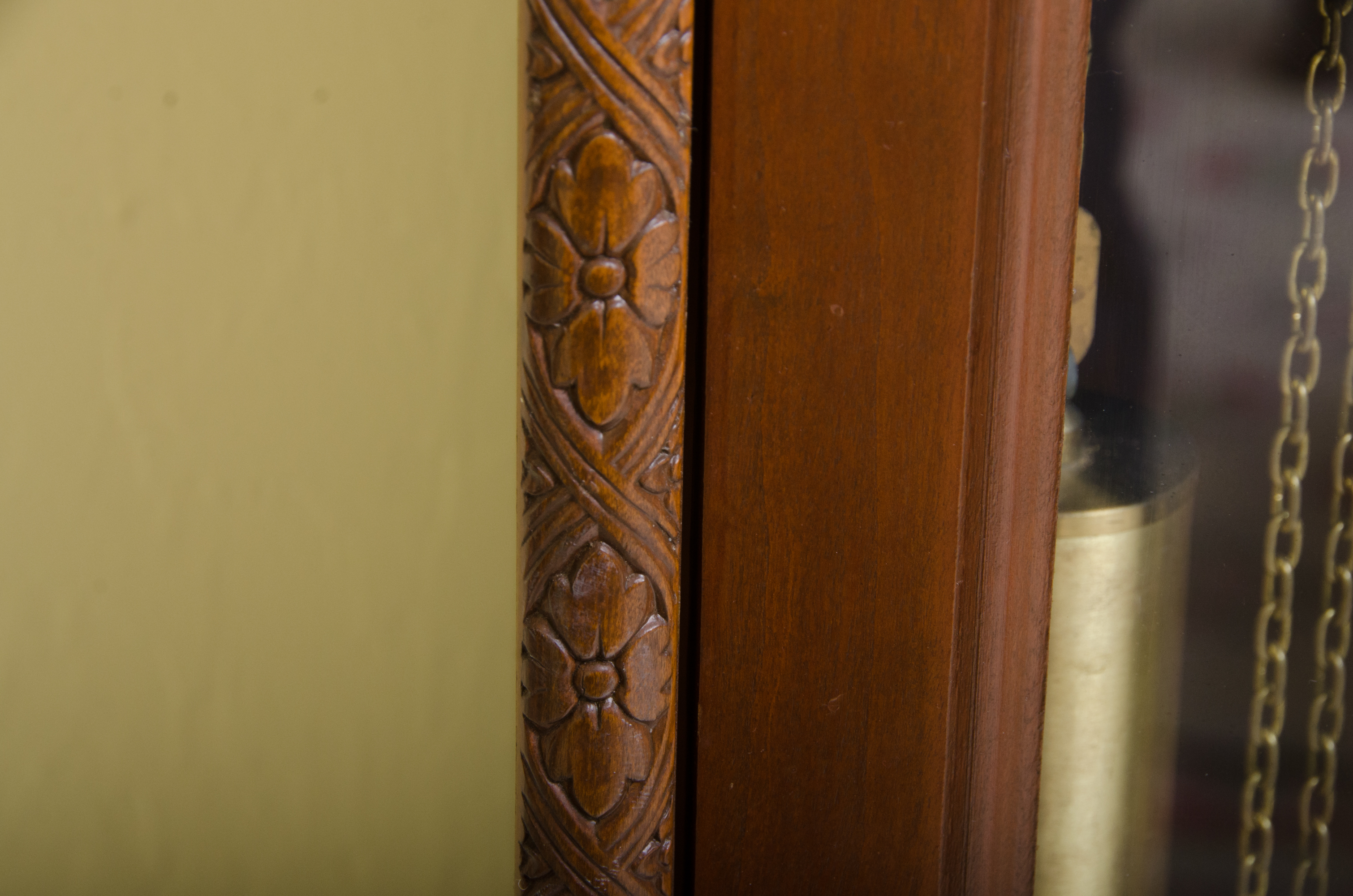 Vintage Hand-Crafted Urgos Grandfather Clock