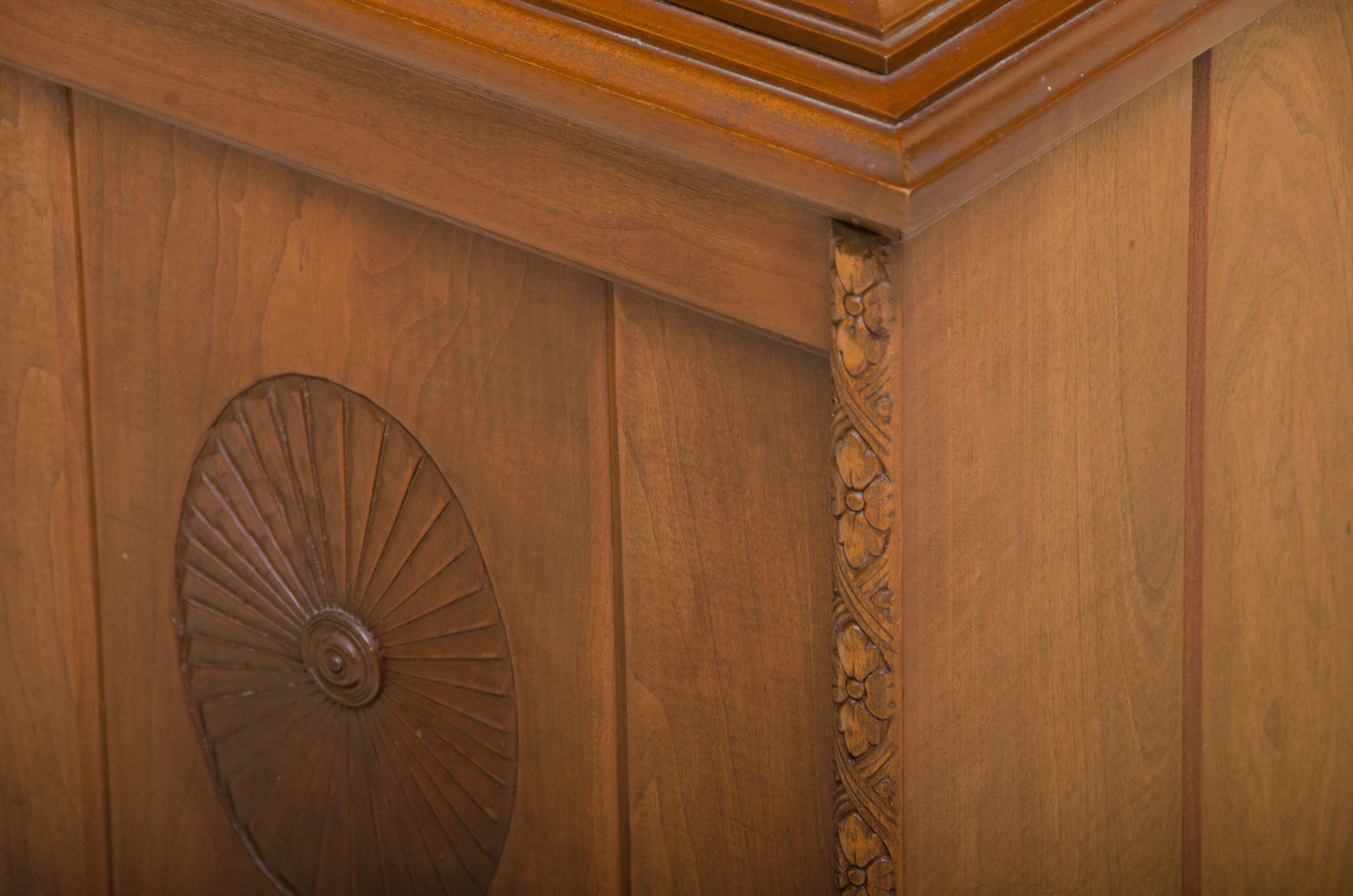 Vintage Hand-Crafted Urgos Grandfather Clock