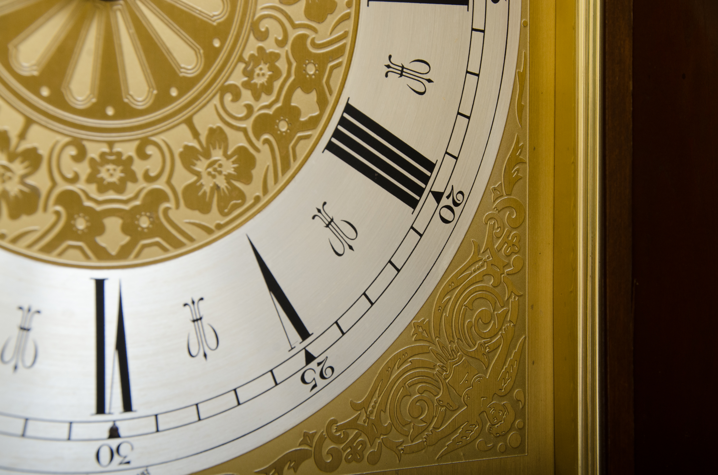 Vintage Hand-Crafted Urgos Grandfather Clock