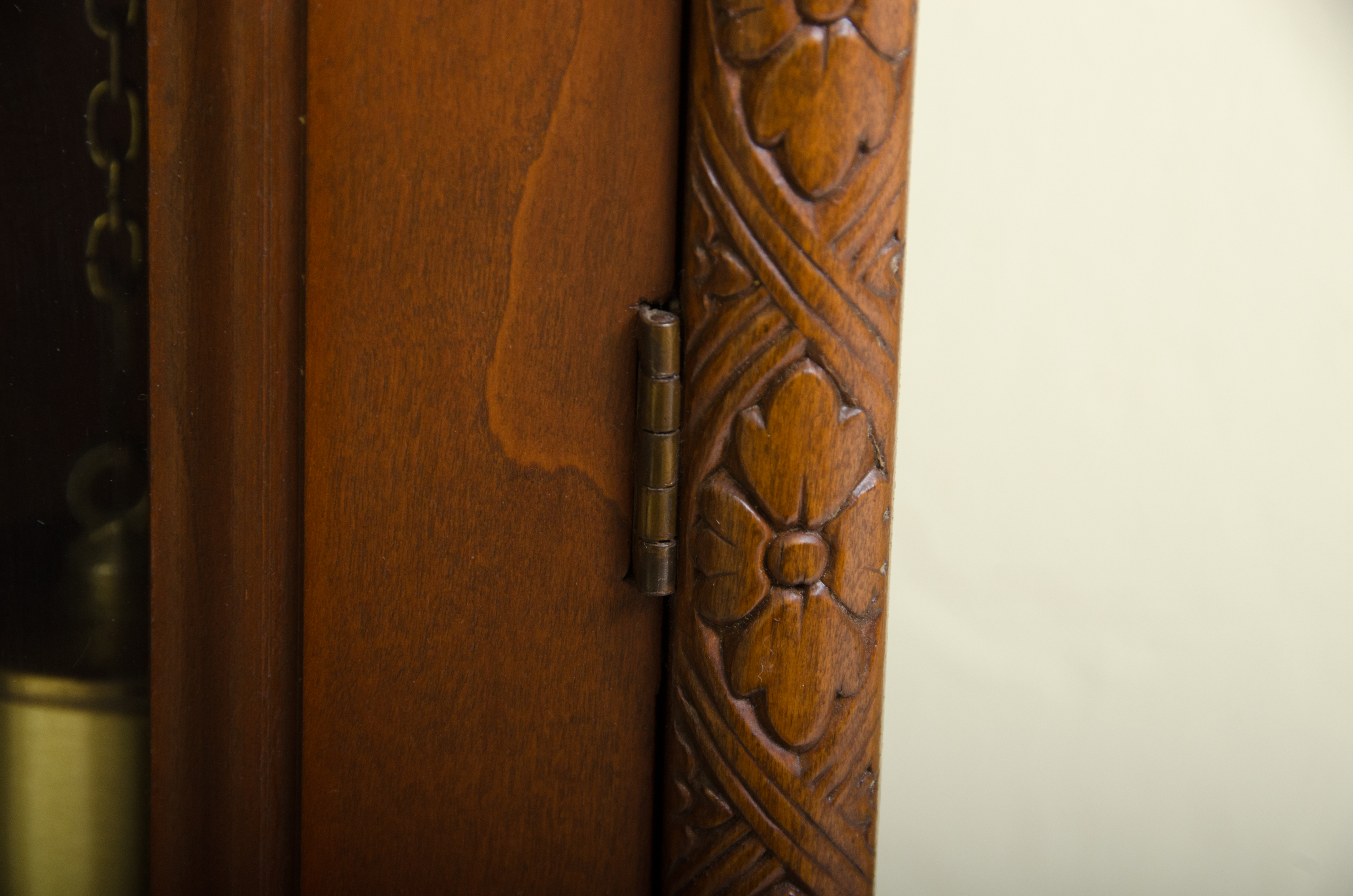 Vintage Hand-Crafted Urgos Grandfather Clock