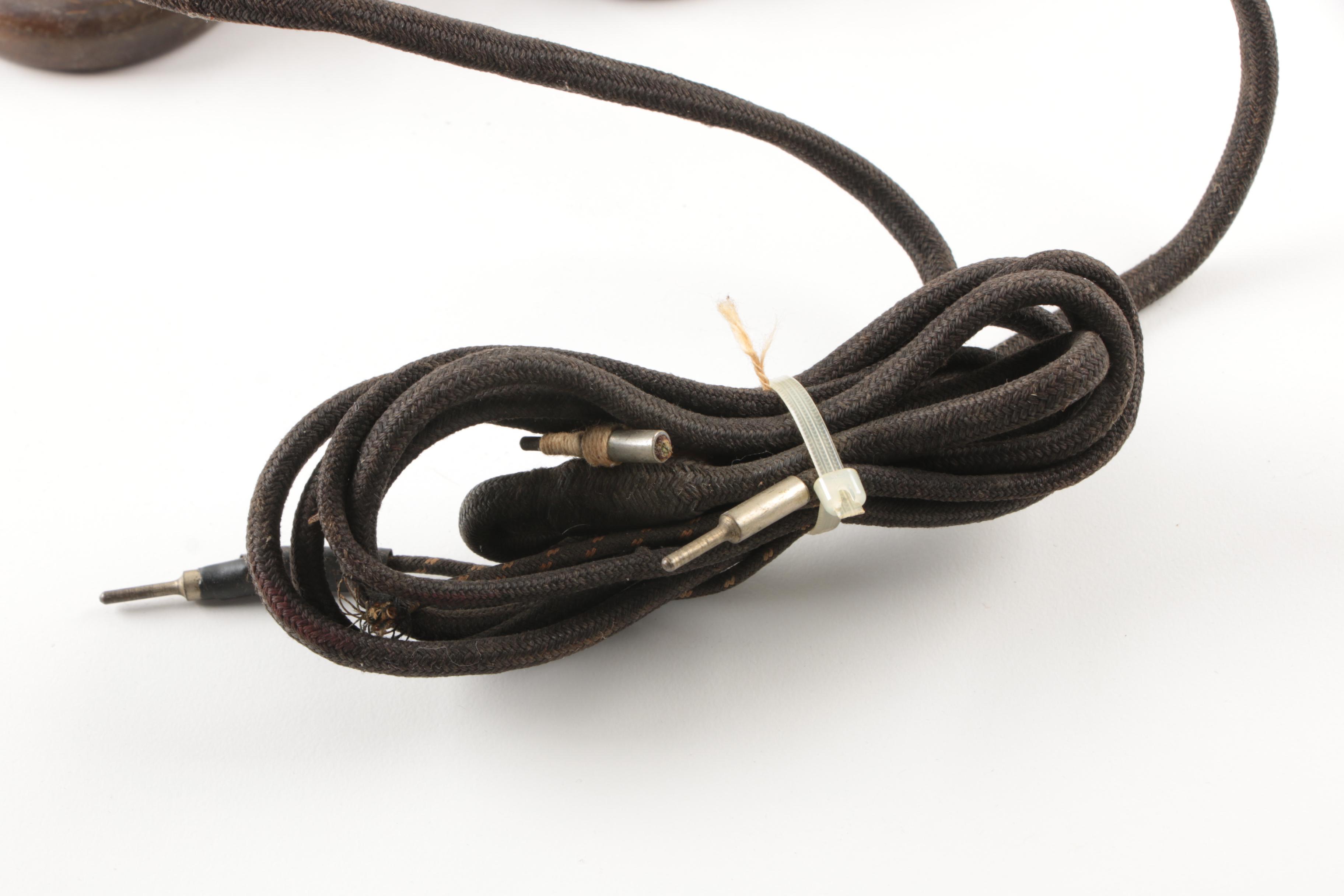 Vintage C. Brandes Telegraph Headset with Operator's Headset