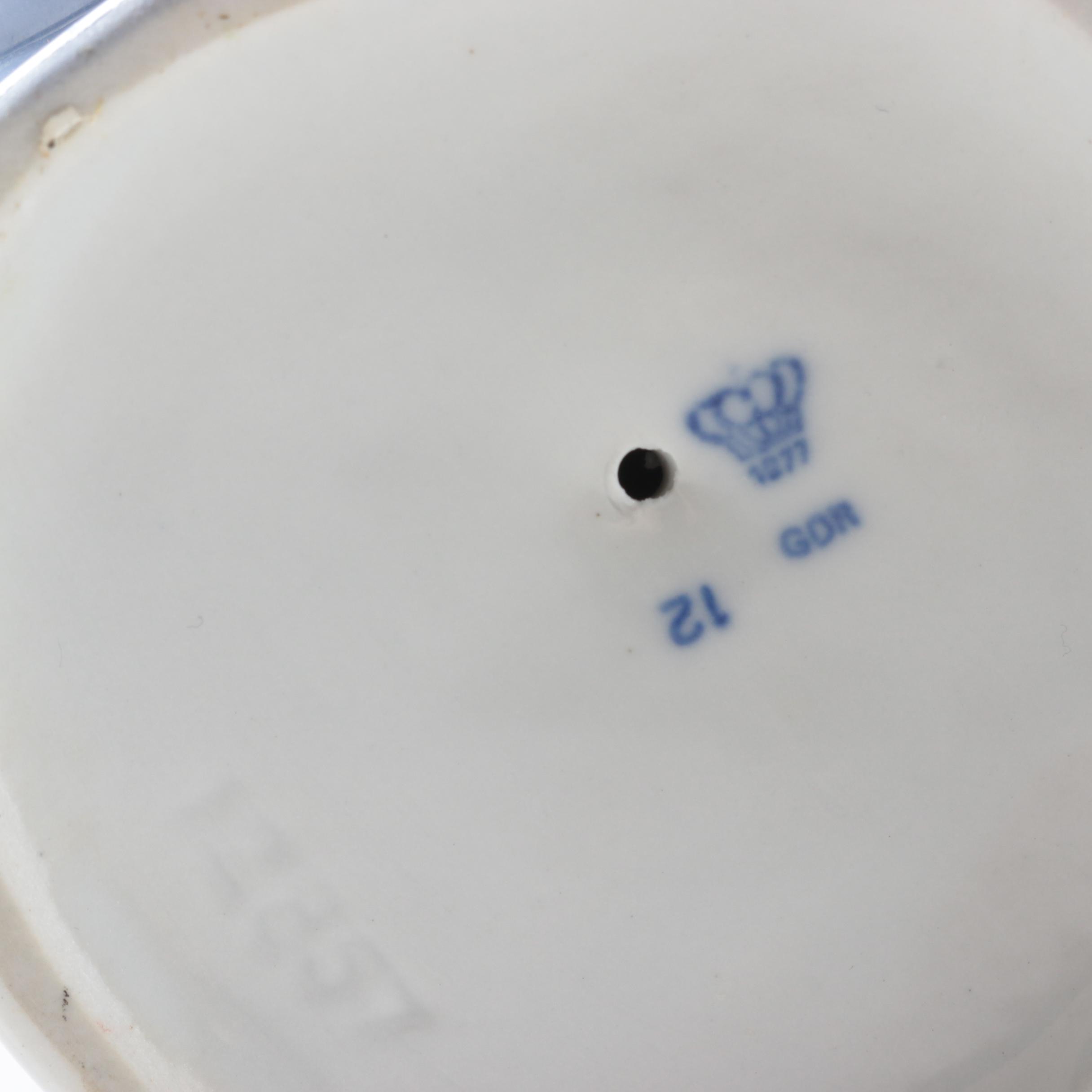 Lippelsdorf Boy with Snack Porcelain Figurine