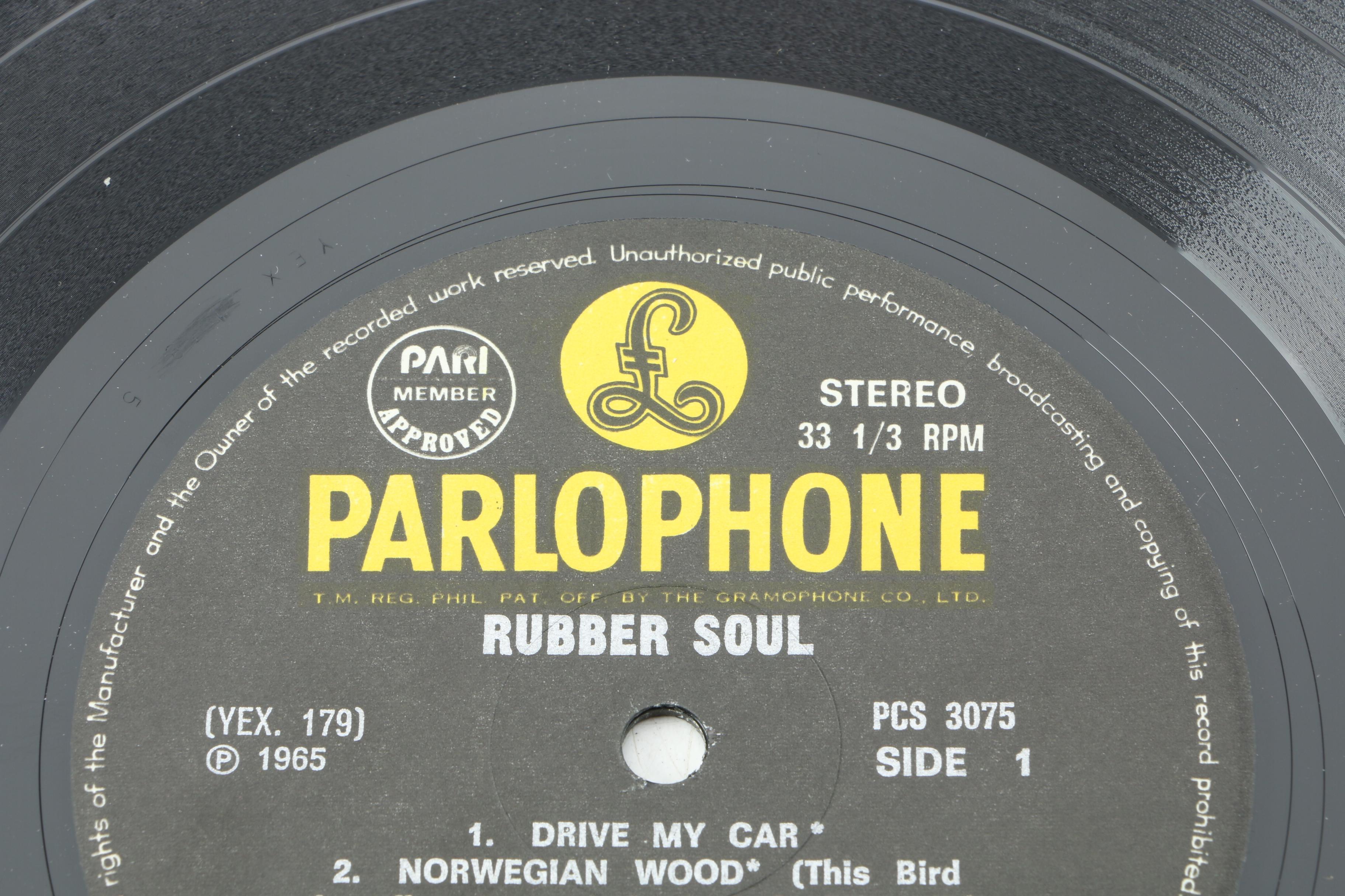 The Beatles "Rubber Soul" Misprinted Phillippines Stereo Record Pressing