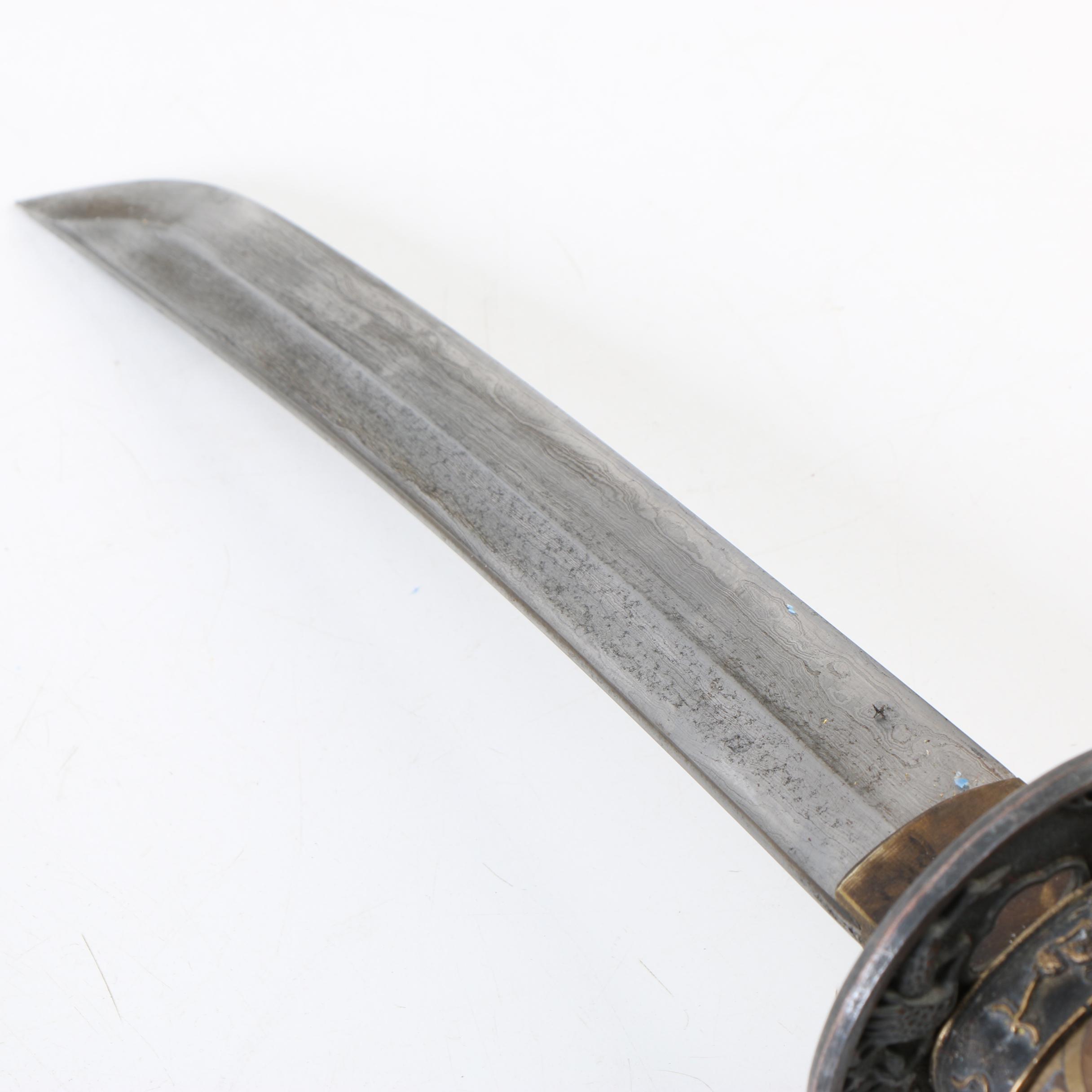 Japanese Tantō Style Knife and Scabbard