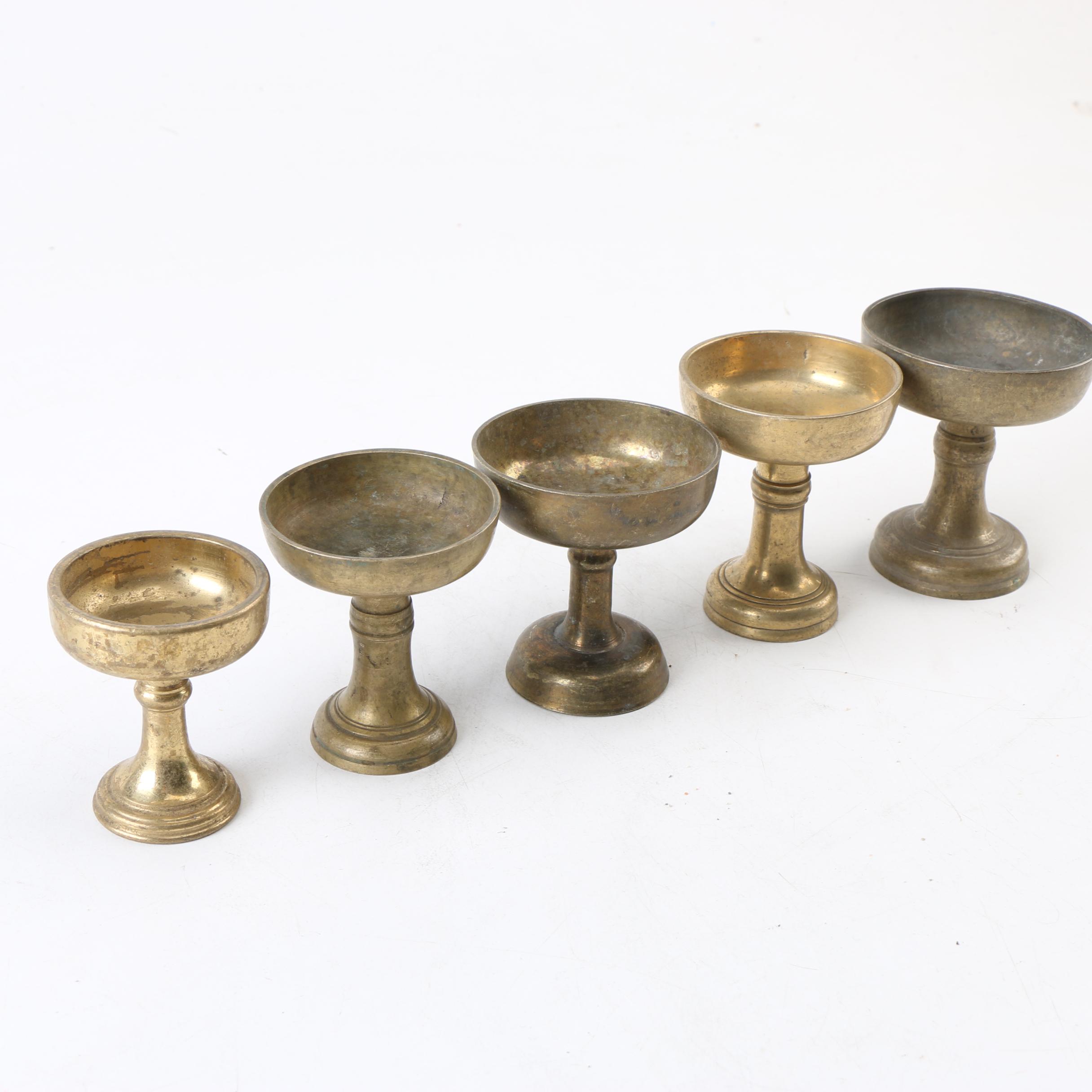 Brass Pedestal Bowls
