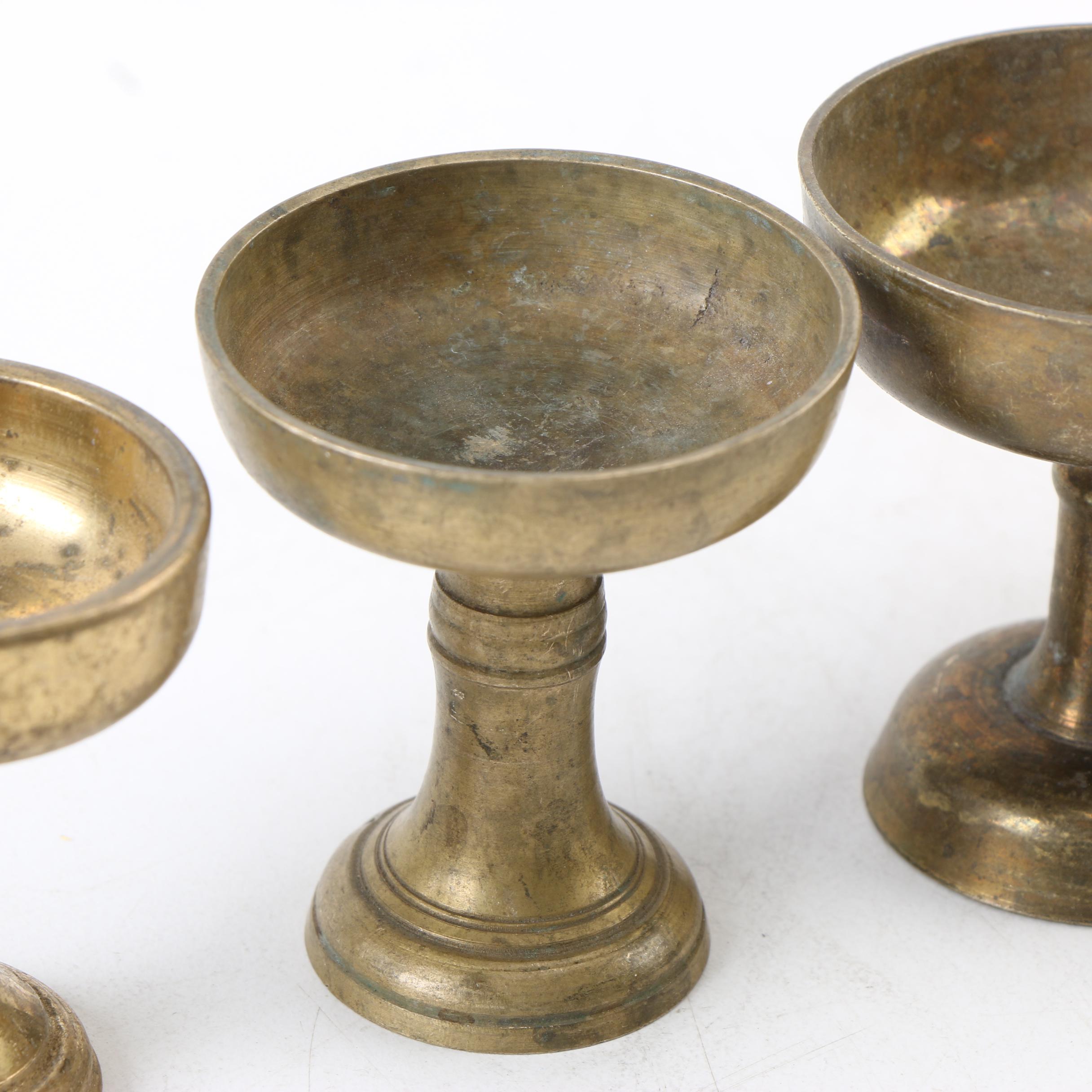 Brass Pedestal Bowls