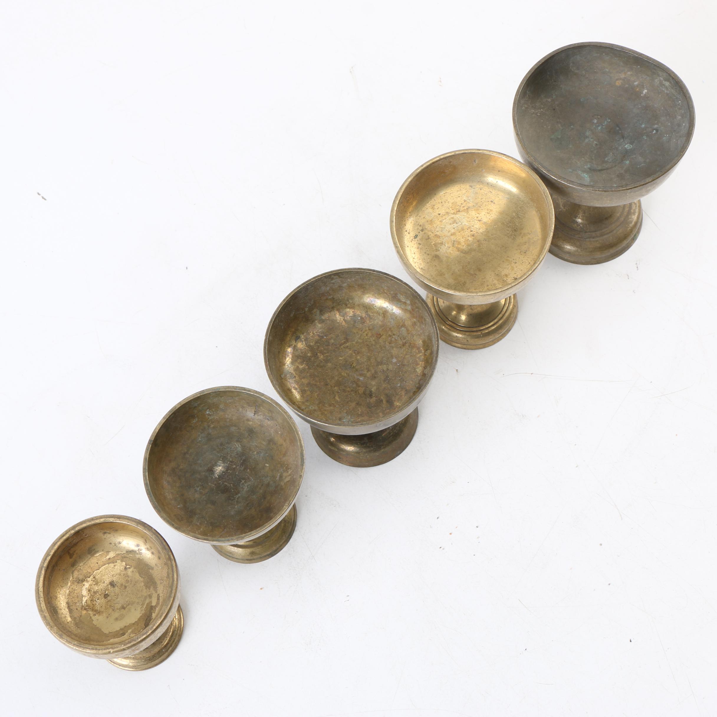 Brass Pedestal Bowls