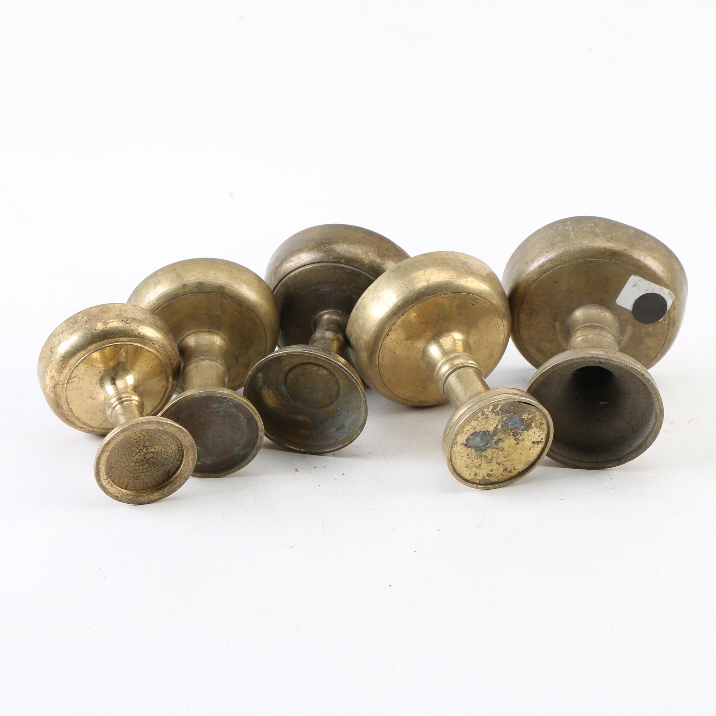 Brass Pedestal Bowls